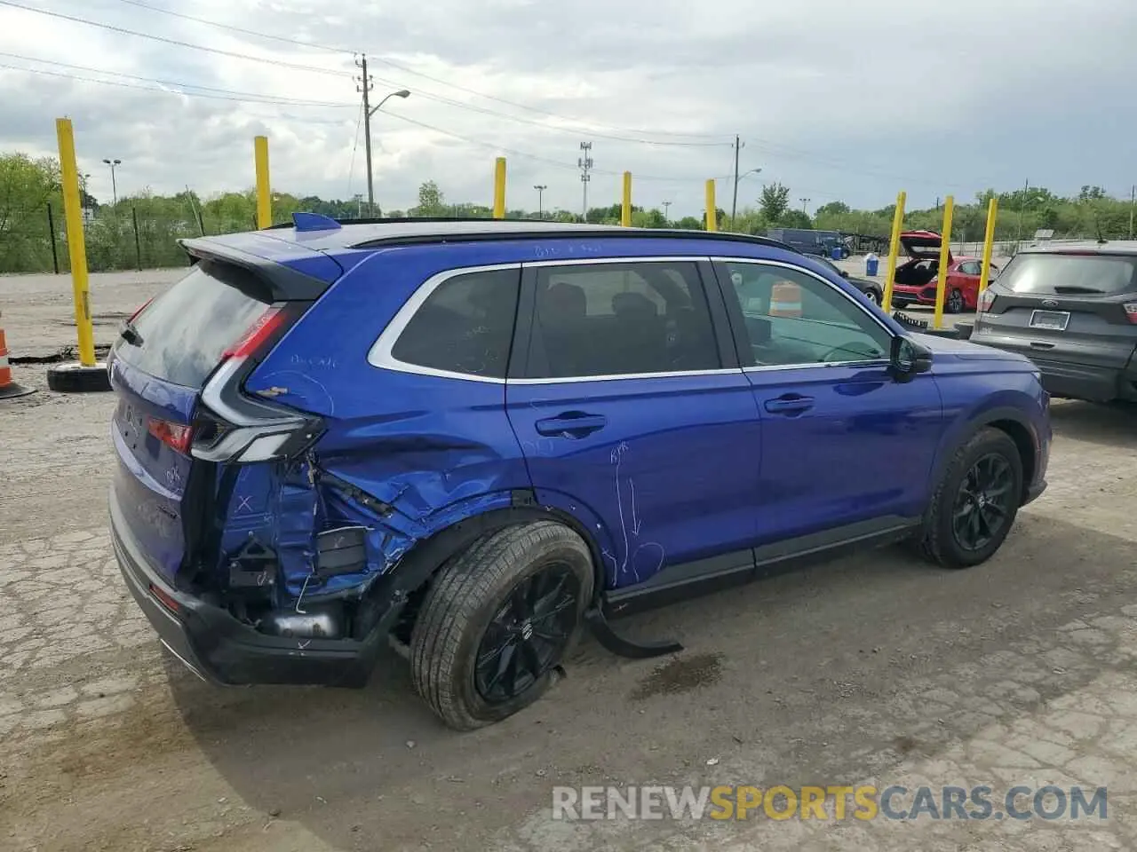 3 Photograph of a damaged car 7FARS6H85SE038735 HONDA CRV 2025
