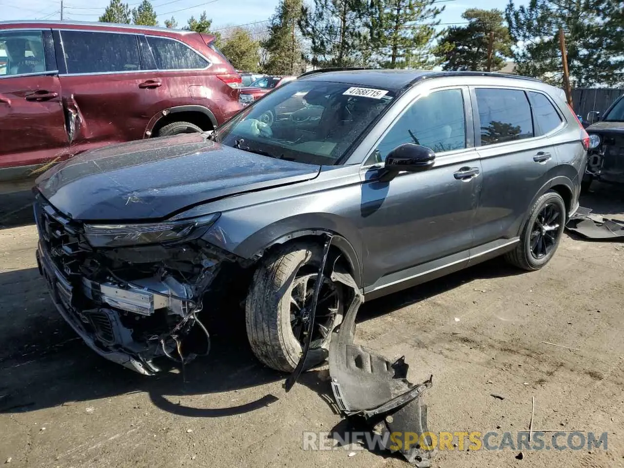 1 Photograph of a damaged car 7FARS6H85SE051307 HONDA CRV 2025