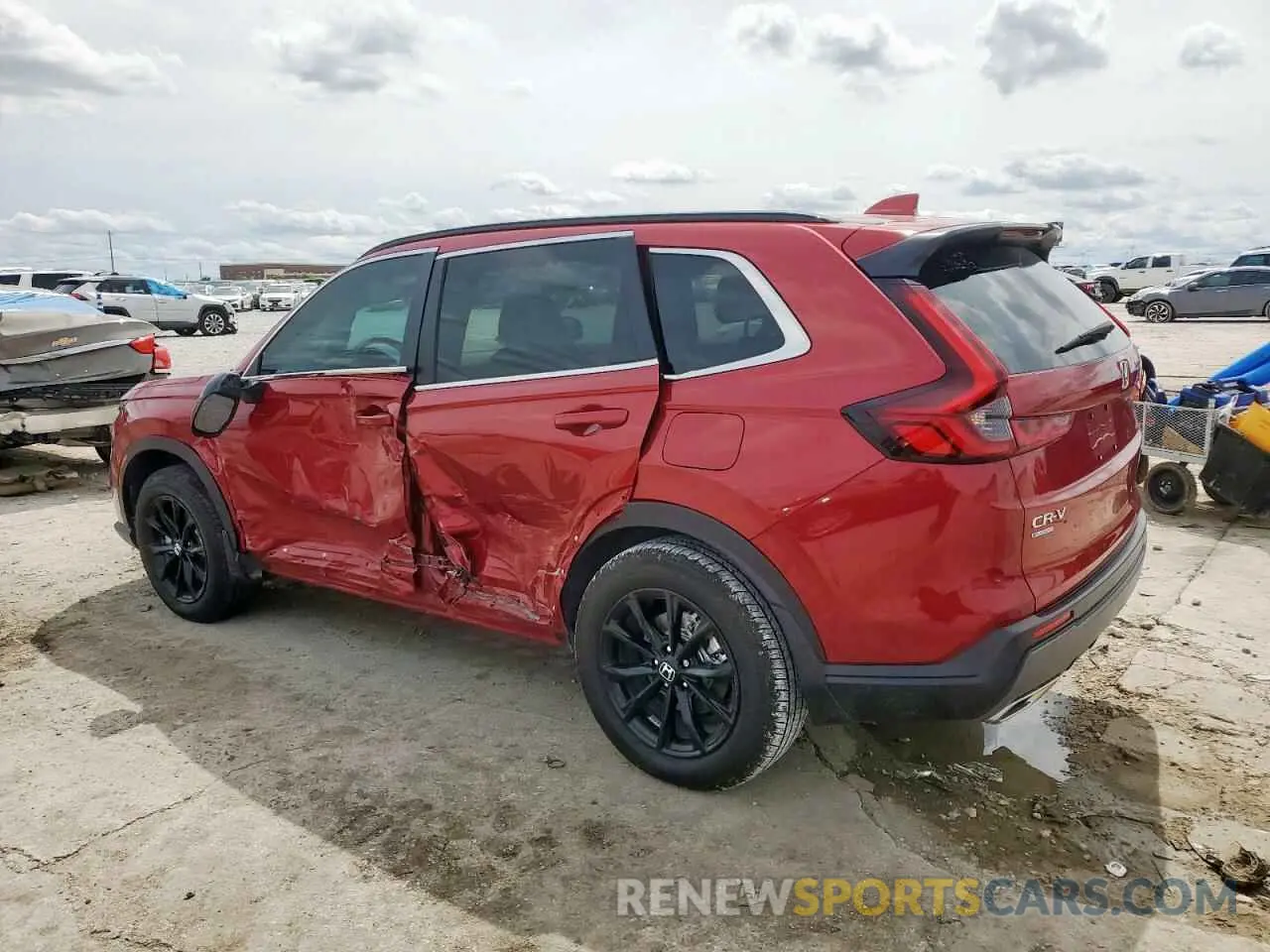 2 Photograph of a damaged car 7FARS6H88SE031259 HONDA CRV 2025