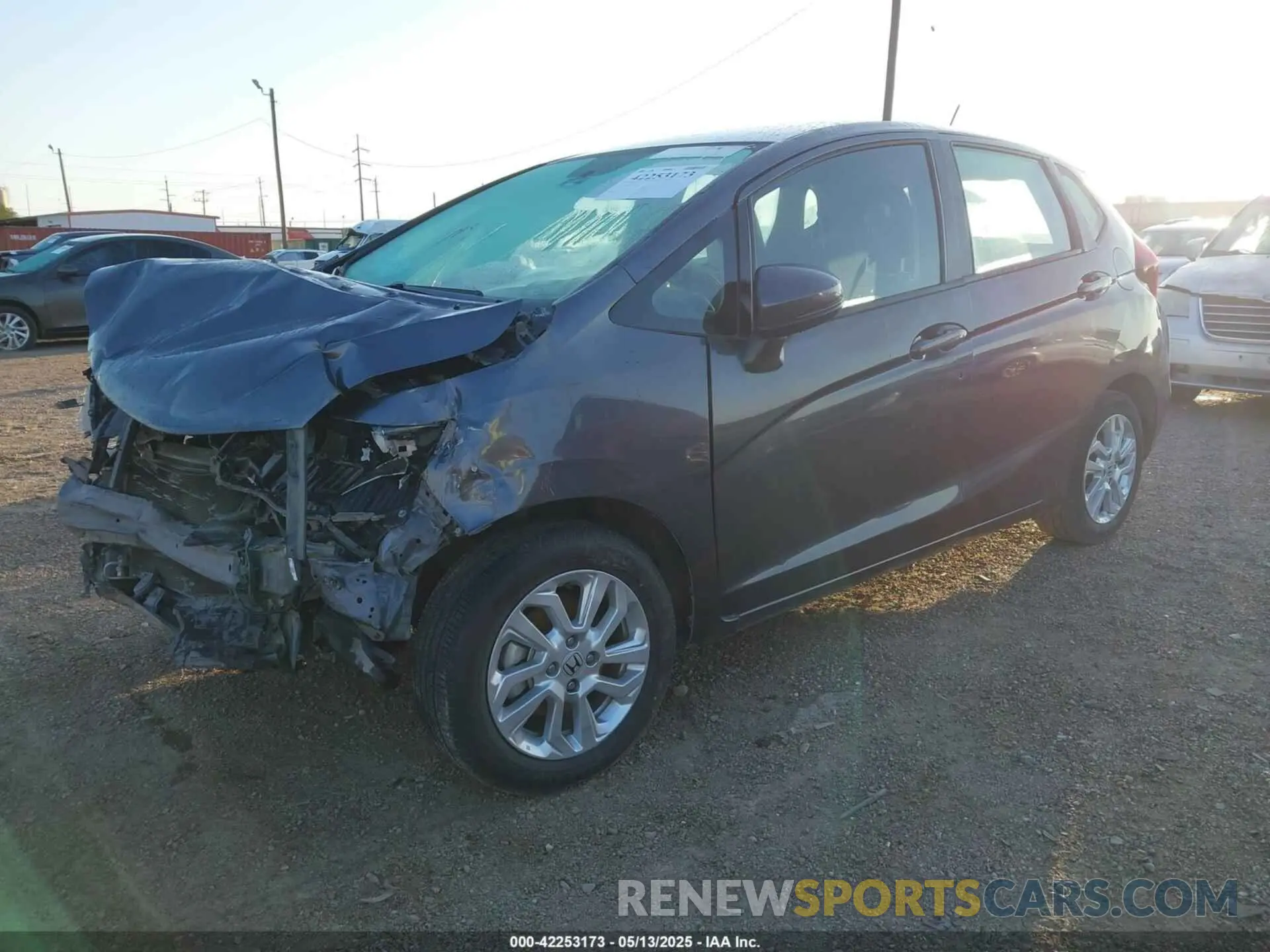 2 Photograph of a damaged car 3HGGK5855KM004455 HONDA FIT 2019