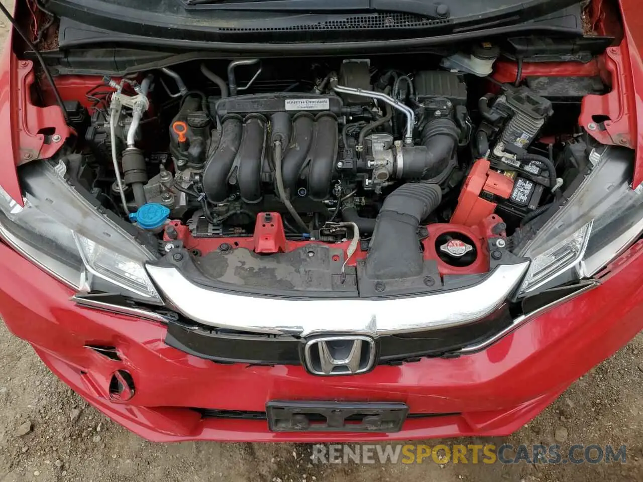 12 Photograph of a damaged car 3HGGK5H40KM726908 HONDA FIT 2019