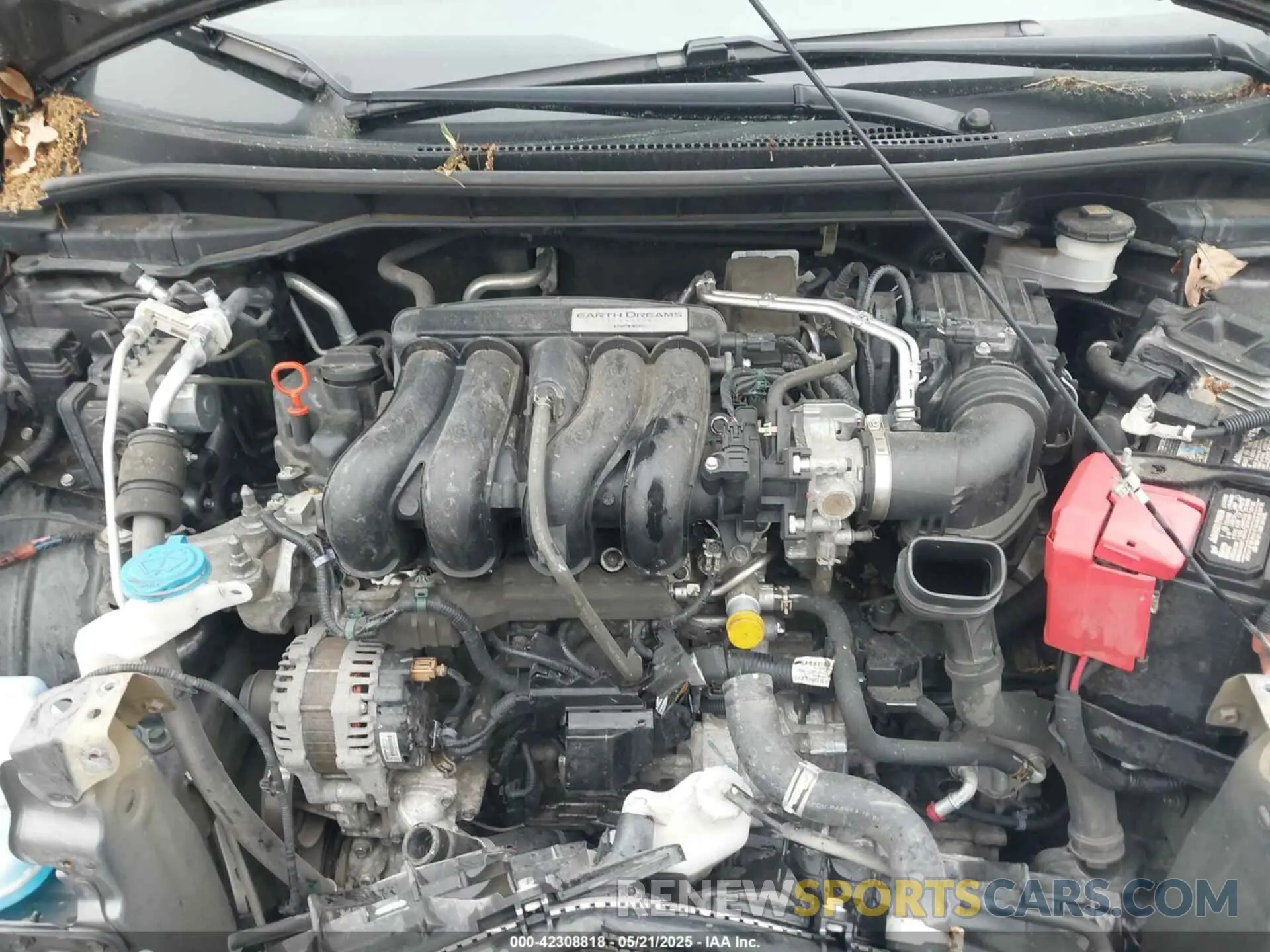 10 Photograph of a damaged car 3HGGK5H40KM735754 HONDA FIT 2019