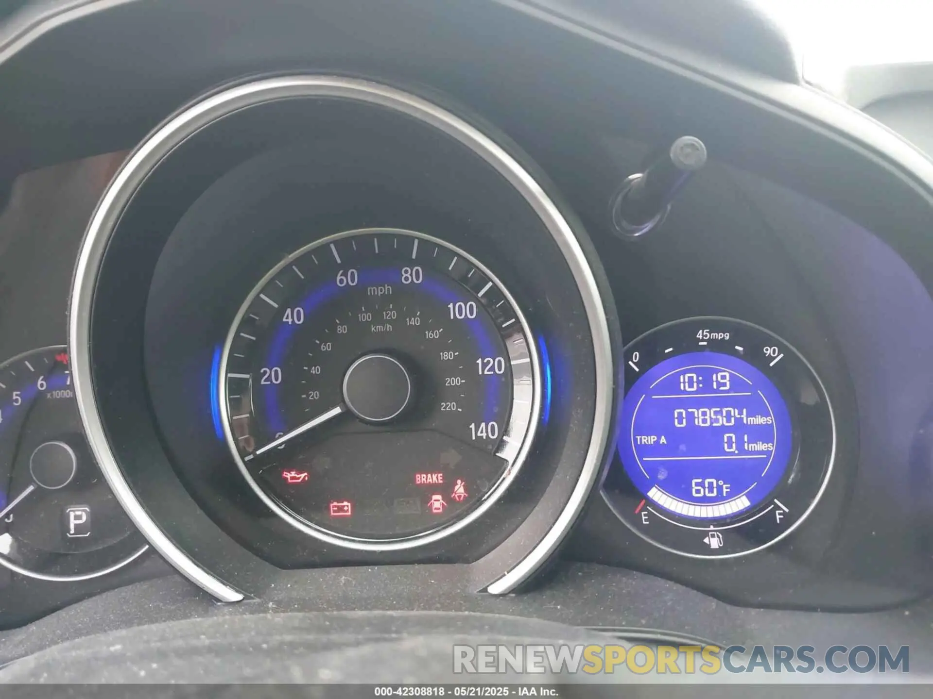 7 Photograph of a damaged car 3HGGK5H40KM735754 HONDA FIT 2019