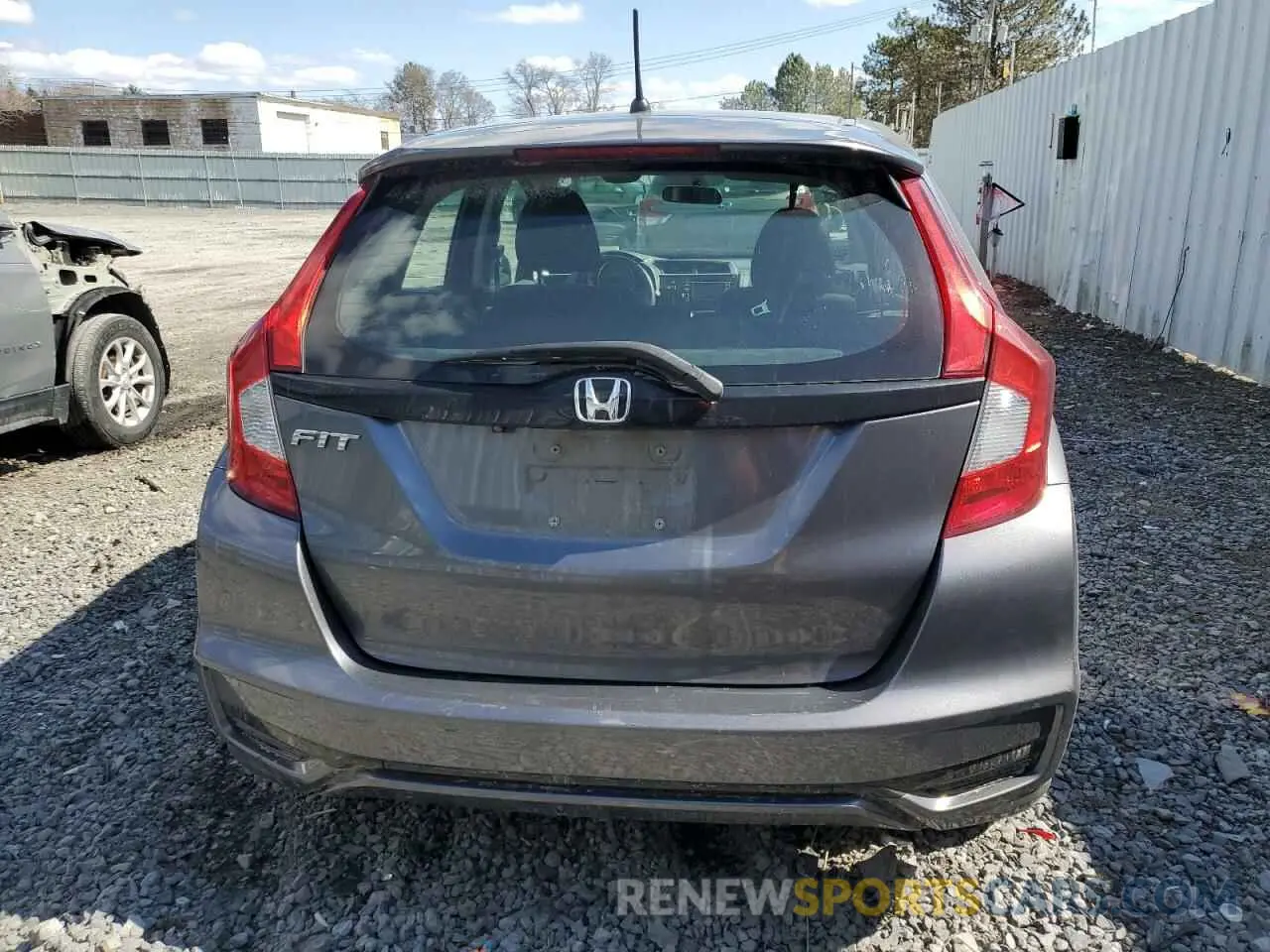 6 Photograph of a damaged car 3HGGK5H40KM738203 HONDA FIT 2019