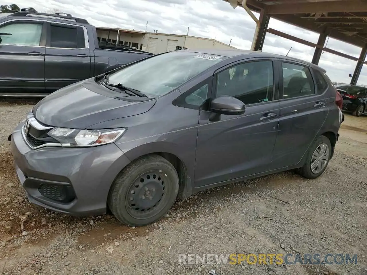 1 Photograph of a damaged car 3HGGK5H40KM740288 HONDA FIT 2019