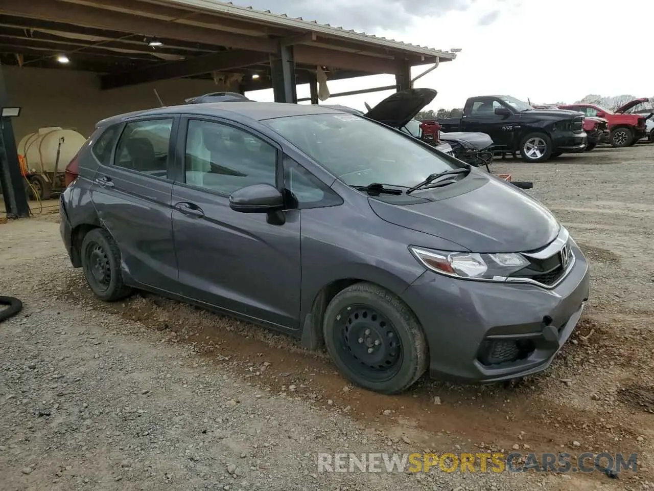 4 Photograph of a damaged car 3HGGK5H40KM740288 HONDA FIT 2019