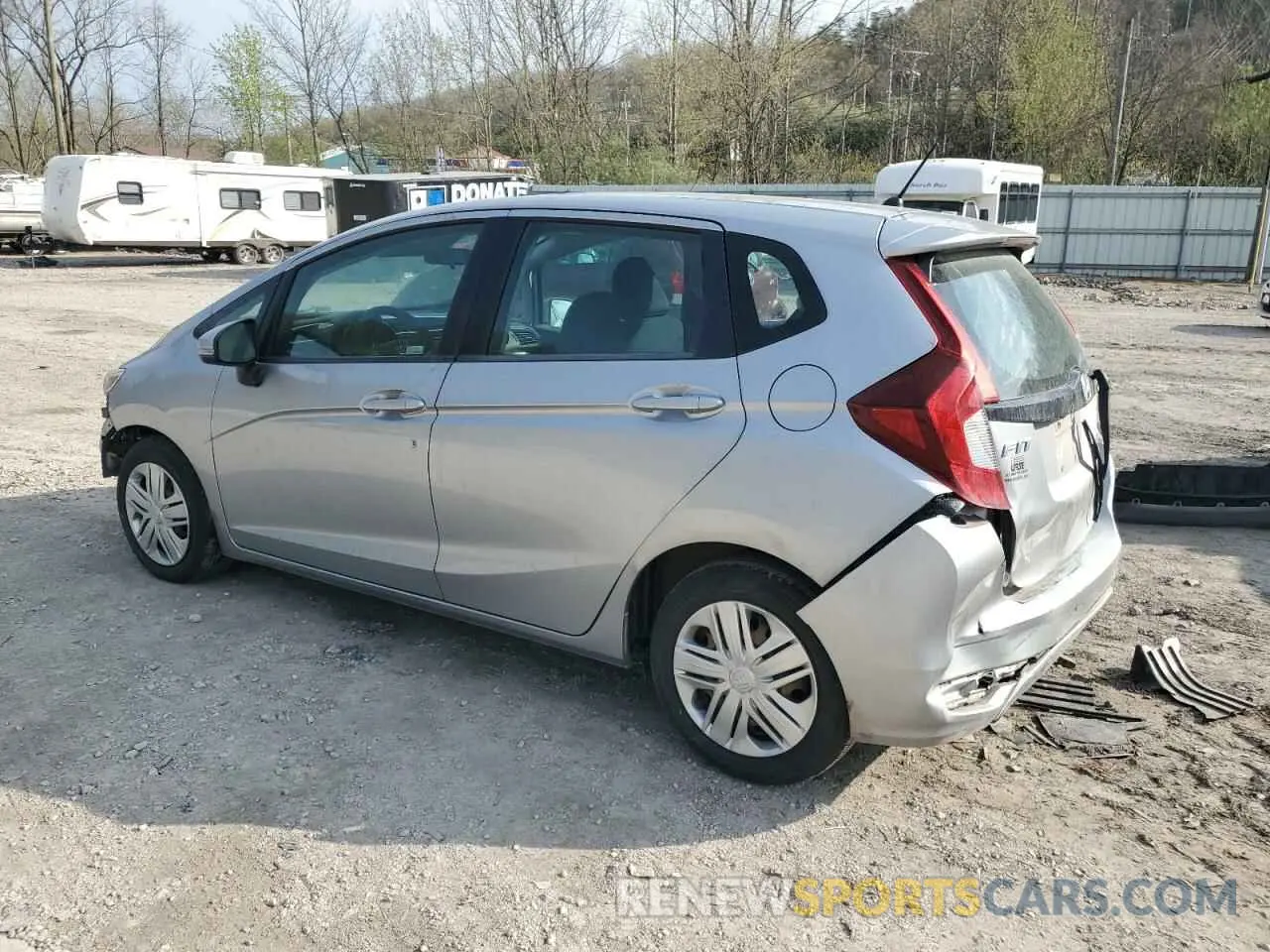 2 Photograph of a damaged car 3HGGK5H41KM712693 HONDA FIT 2019