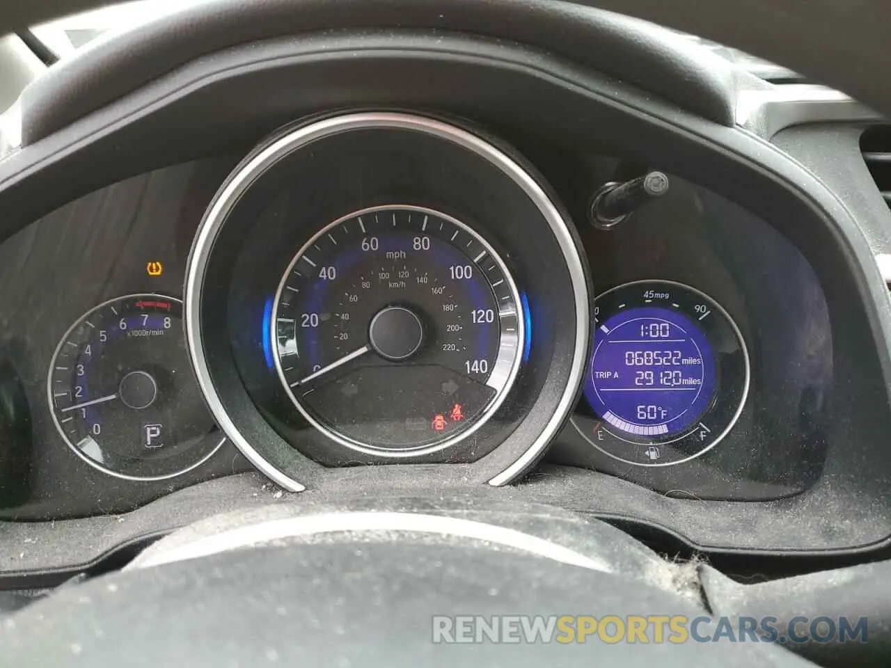 9 Photograph of a damaged car 3HGGK5H41KM712693 HONDA FIT 2019