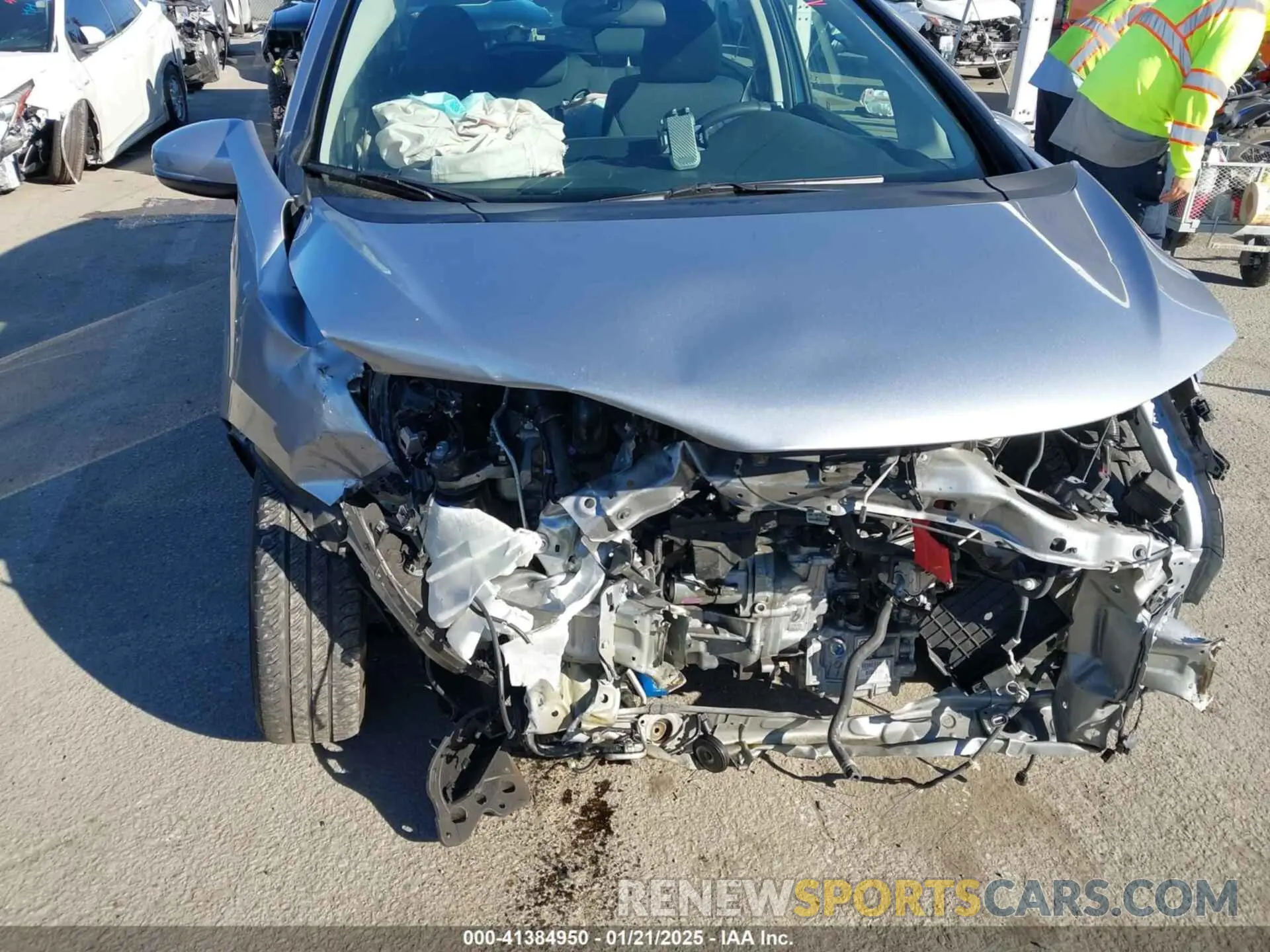 6 Photograph of a damaged car 3HGGK5H41KM718882 HONDA FIT 2019
