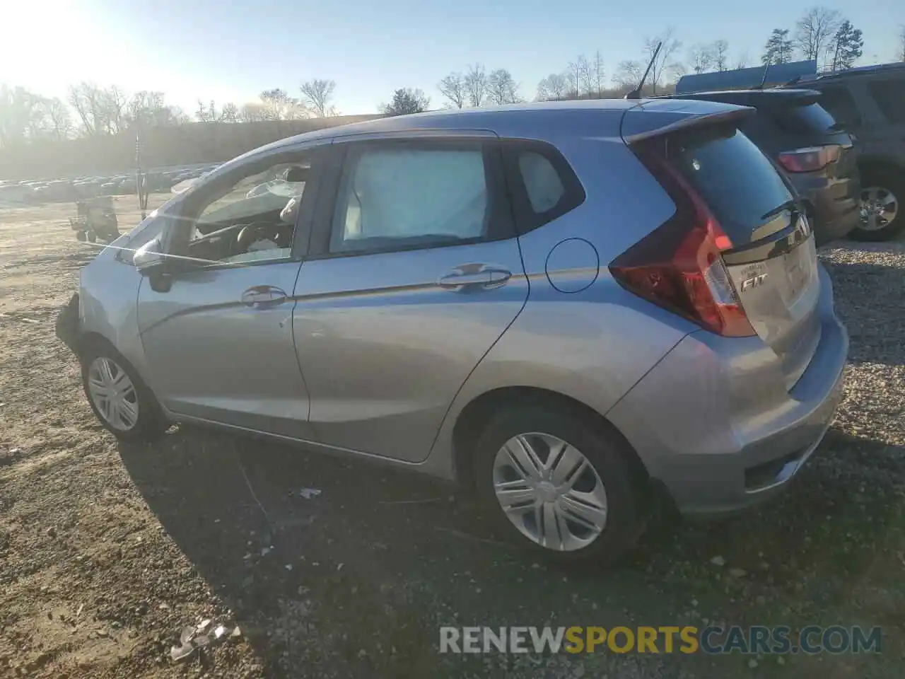 2 Photograph of a damaged car 3HGGK5H41KM725377 HONDA FIT 2019