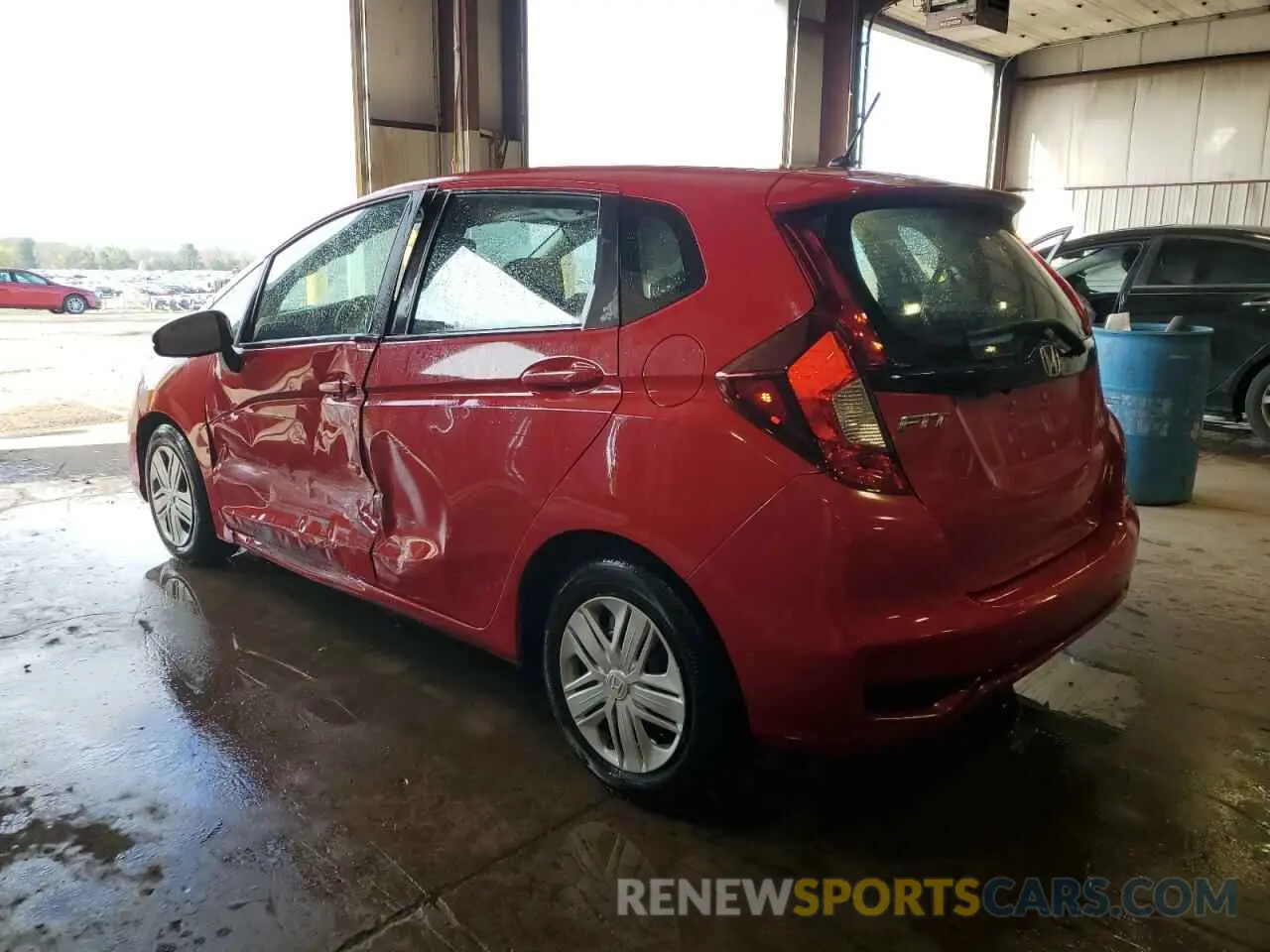 2 Photograph of a damaged car 3HGGK5H41KM726836 HONDA FIT 2019