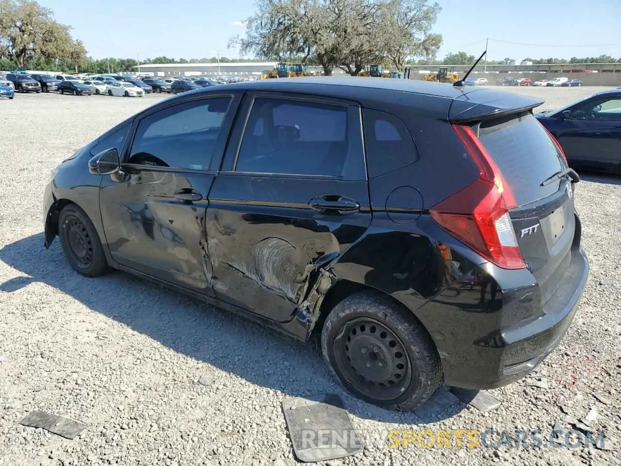 2 Photograph of a damaged car 3HGGK5H41KM728148 HONDA FIT 2019
