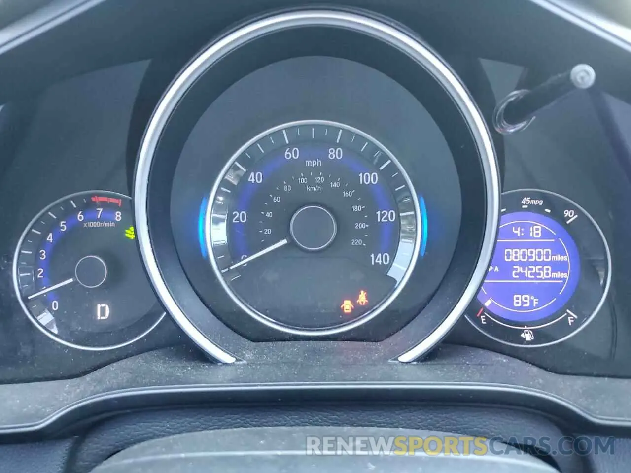 9 Photograph of a damaged car 3HGGK5H41KM728148 HONDA FIT 2019
