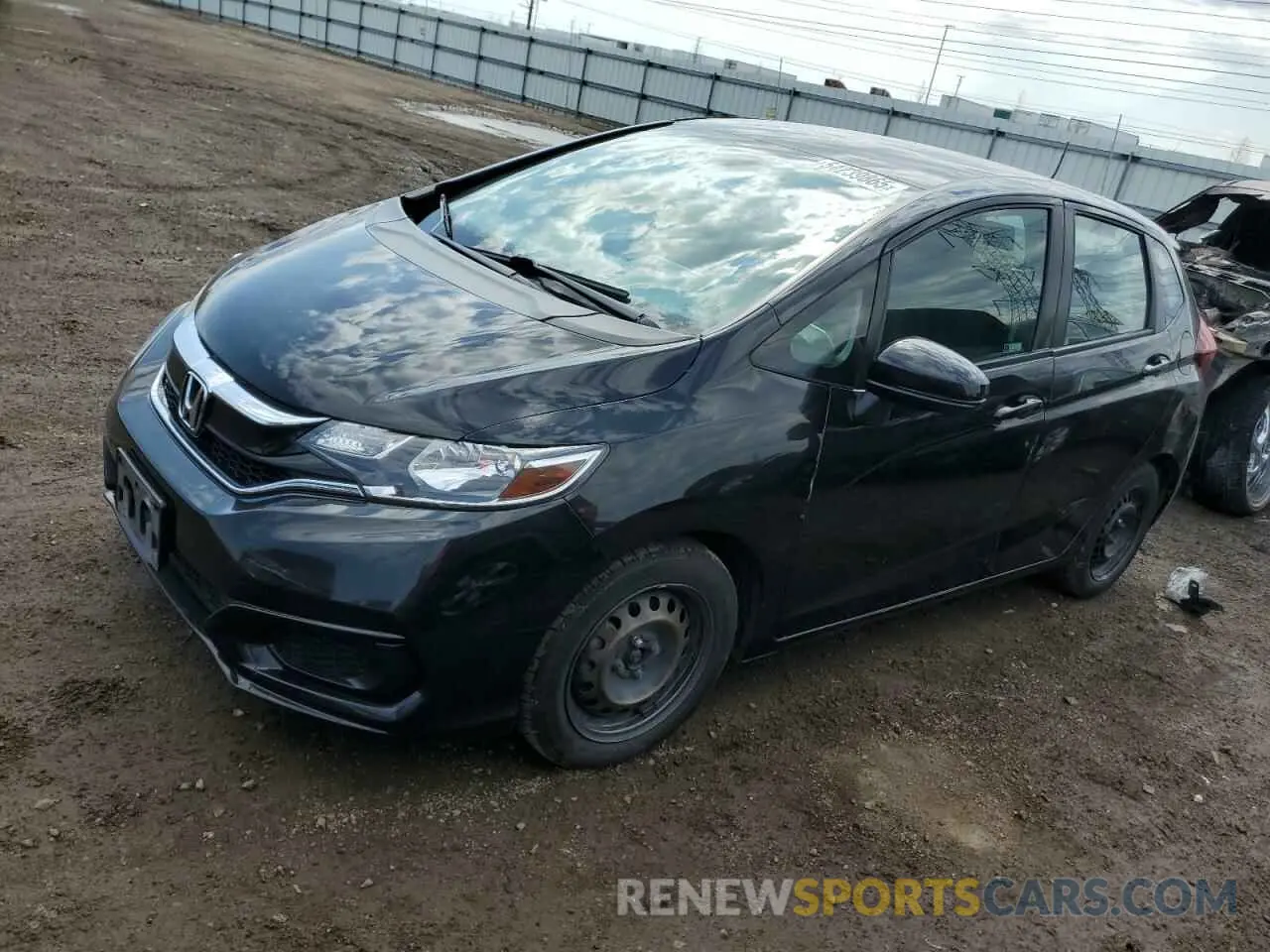 1 Photograph of a damaged car 3HGGK5H41KM747606 HONDA FIT 2019