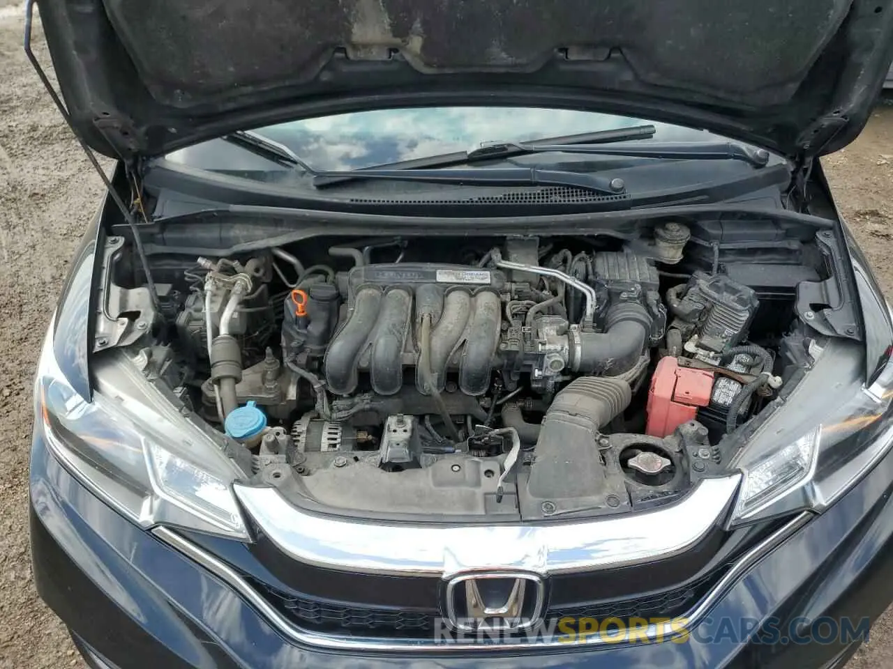 11 Photograph of a damaged car 3HGGK5H41KM747606 HONDA FIT 2019