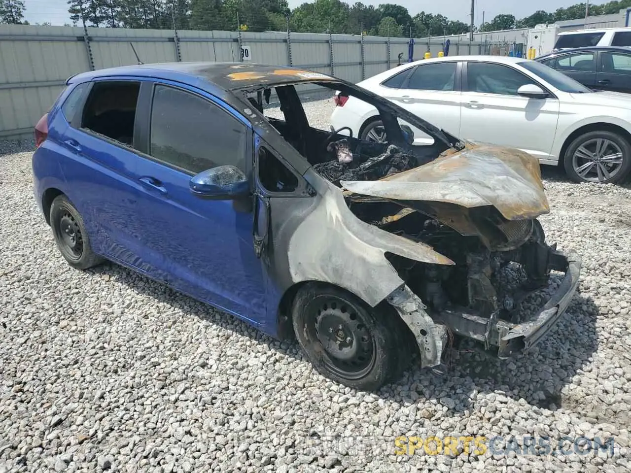 4 Photograph of a damaged car 3HGGK5H42KM742124 HONDA FIT 2019