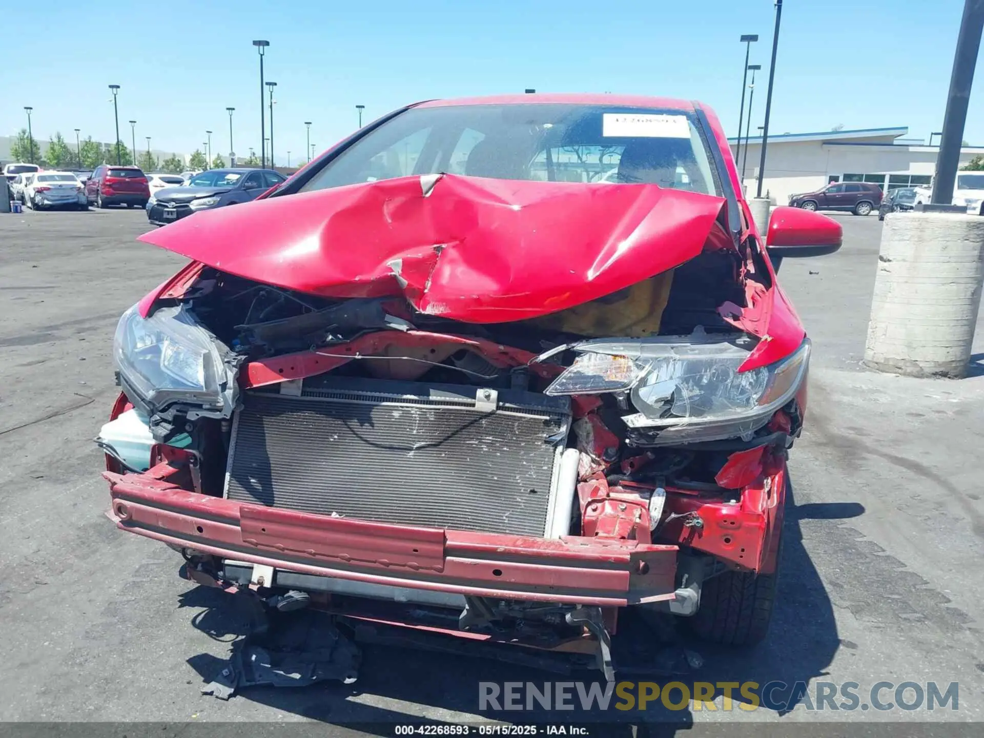 6 Photograph of a damaged car 3HGGK5H42KM742771 HONDA FIT 2019