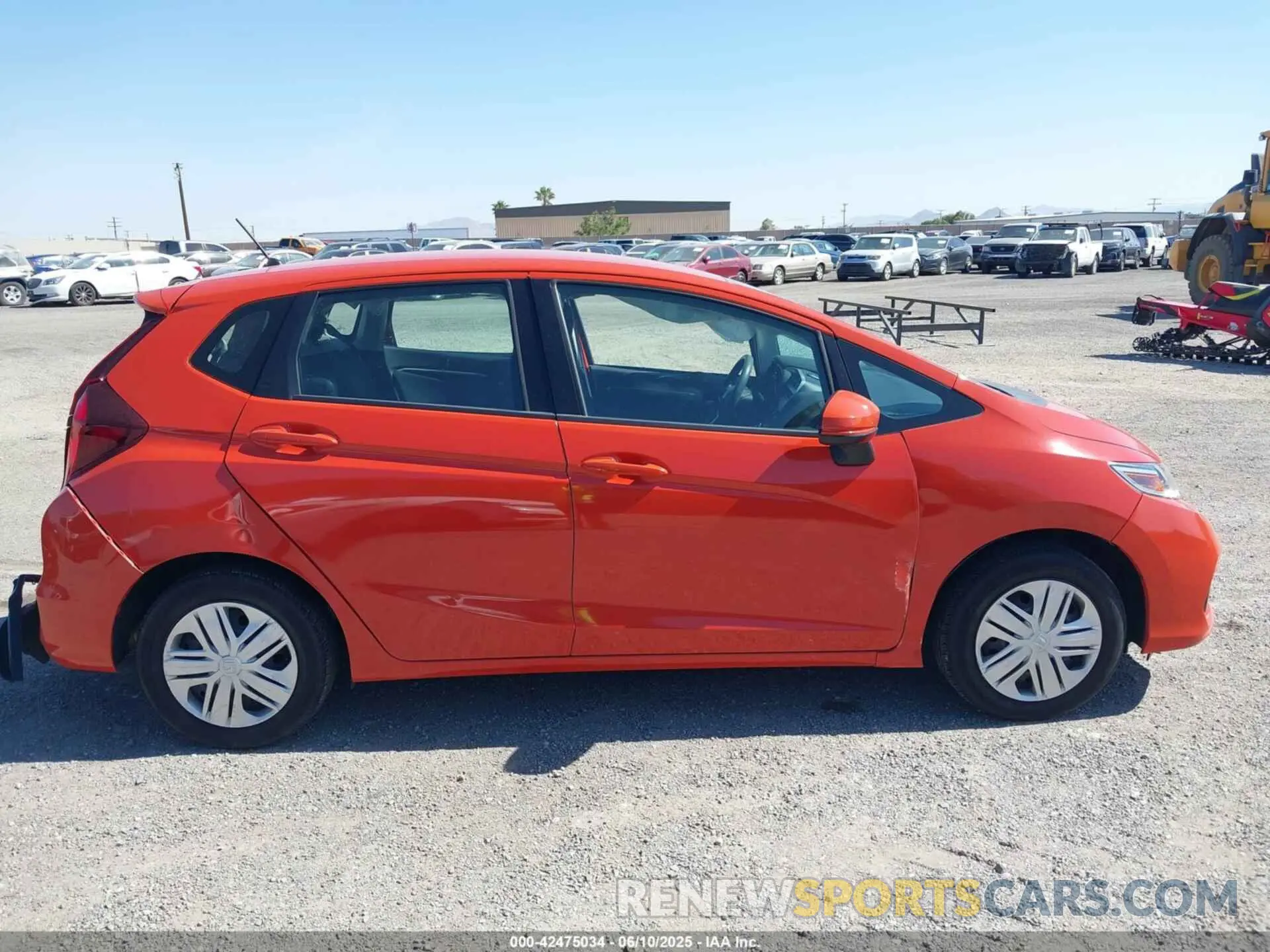 13 Photograph of a damaged car 3HGGK5H43KM705910 HONDA FIT 2019