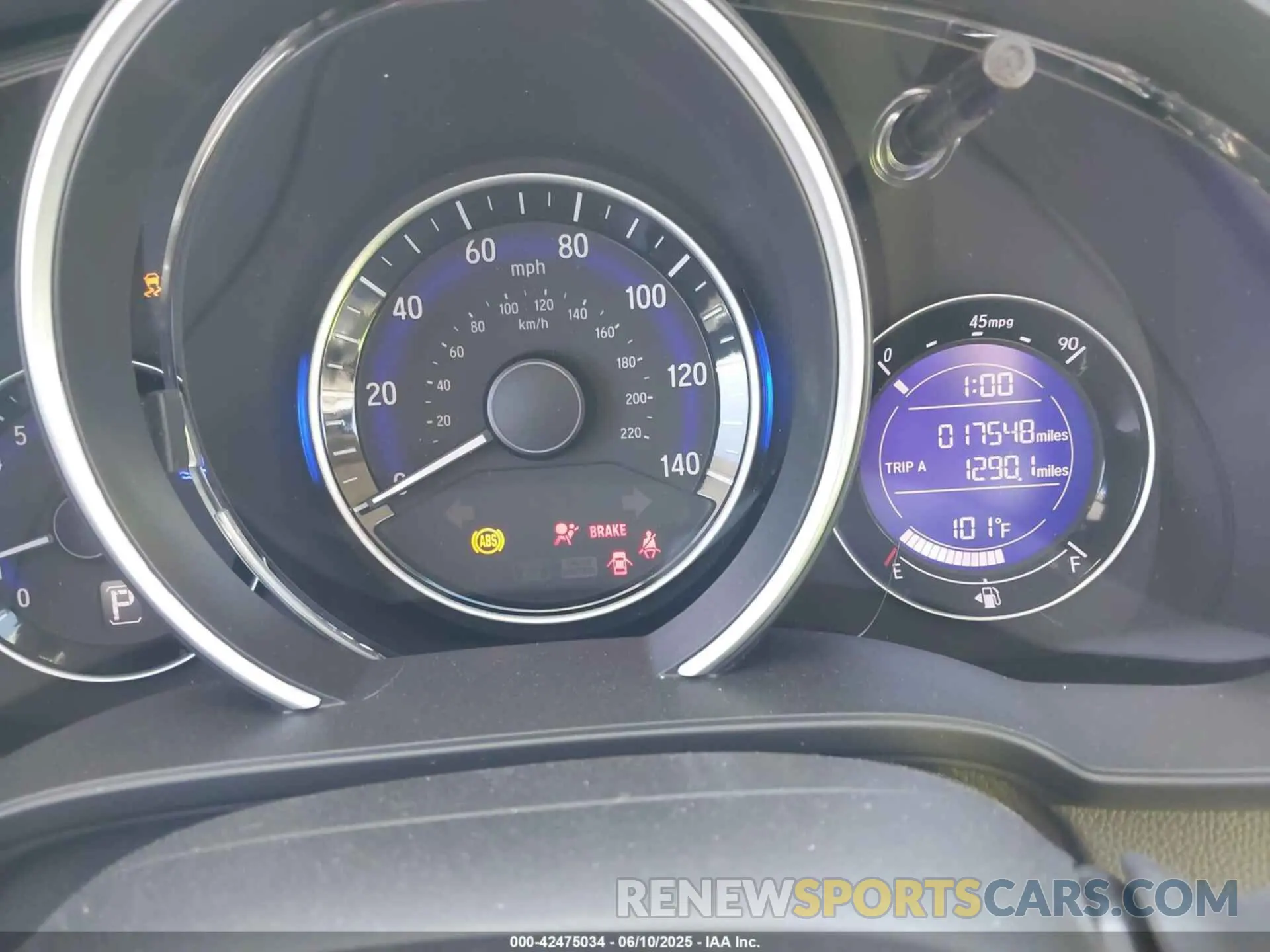 7 Photograph of a damaged car 3HGGK5H43KM705910 HONDA FIT 2019