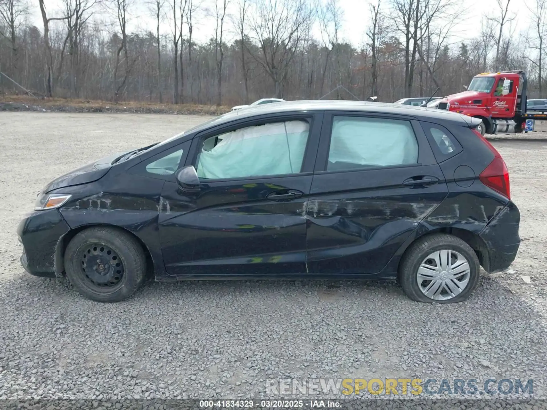 14 Photograph of a damaged car 3HGGK5H43KM710749 HONDA FIT 2019