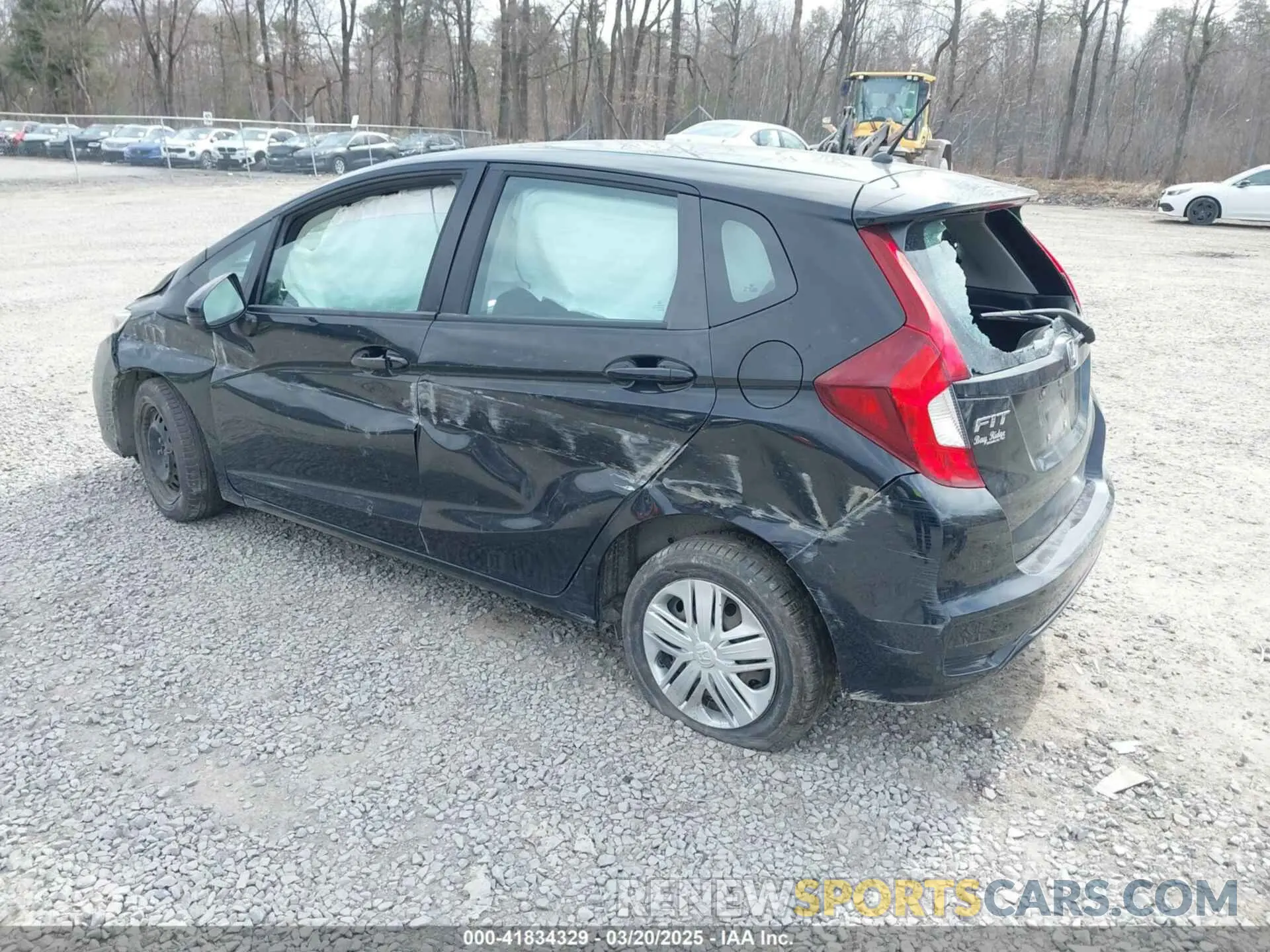 3 Photograph of a damaged car 3HGGK5H43KM710749 HONDA FIT 2019