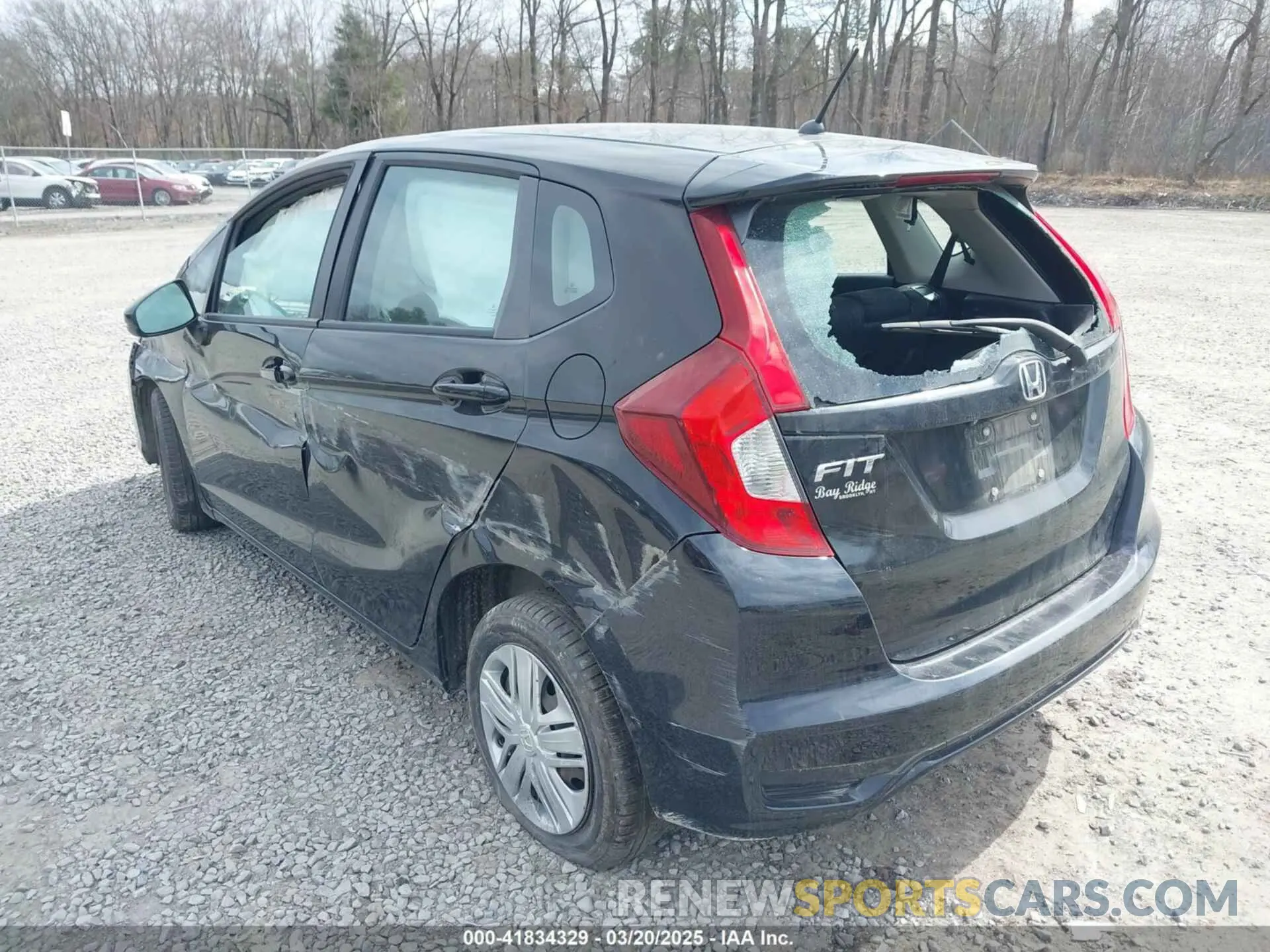 6 Photograph of a damaged car 3HGGK5H43KM710749 HONDA FIT 2019
