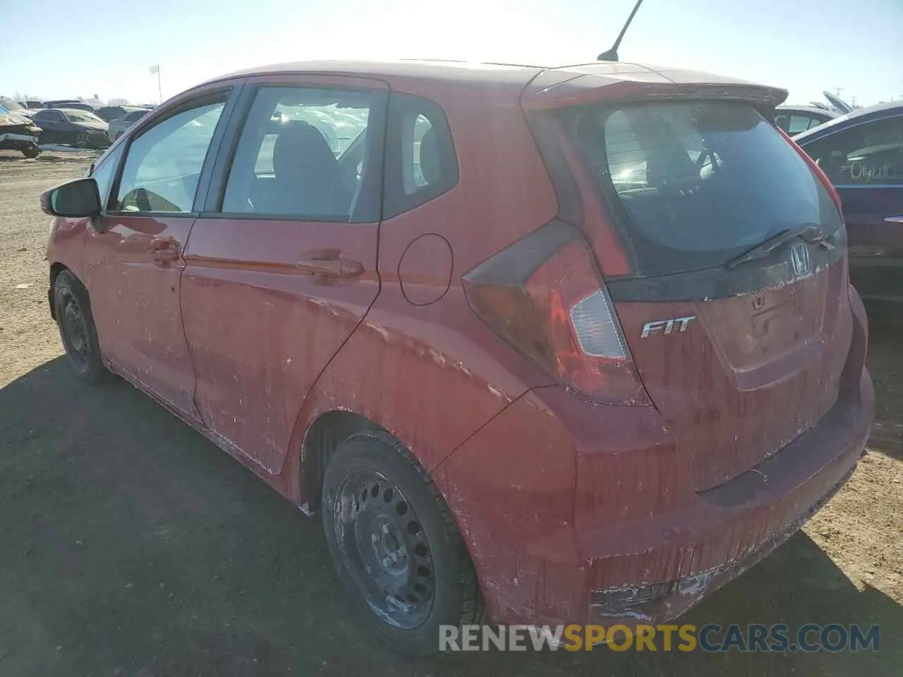 2 Photograph of a damaged car 3HGGK5H43KM720181 HONDA FIT 2019