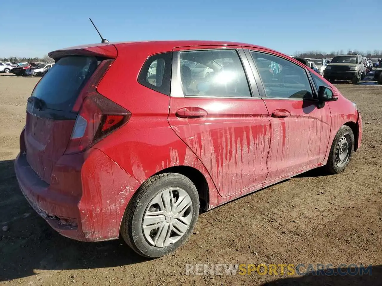 3 Photograph of a damaged car 3HGGK5H43KM720181 HONDA FIT 2019