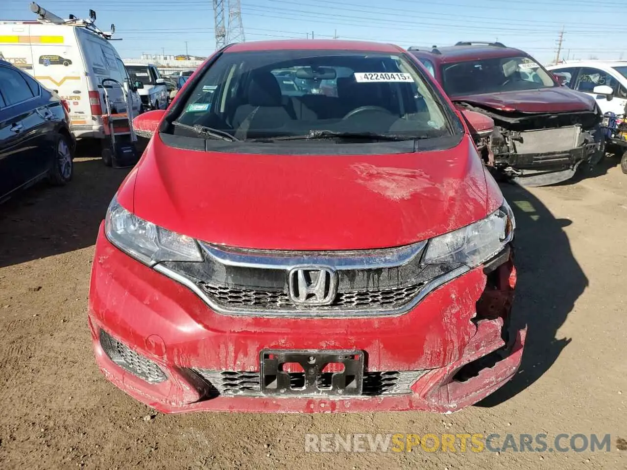 5 Photograph of a damaged car 3HGGK5H43KM720181 HONDA FIT 2019