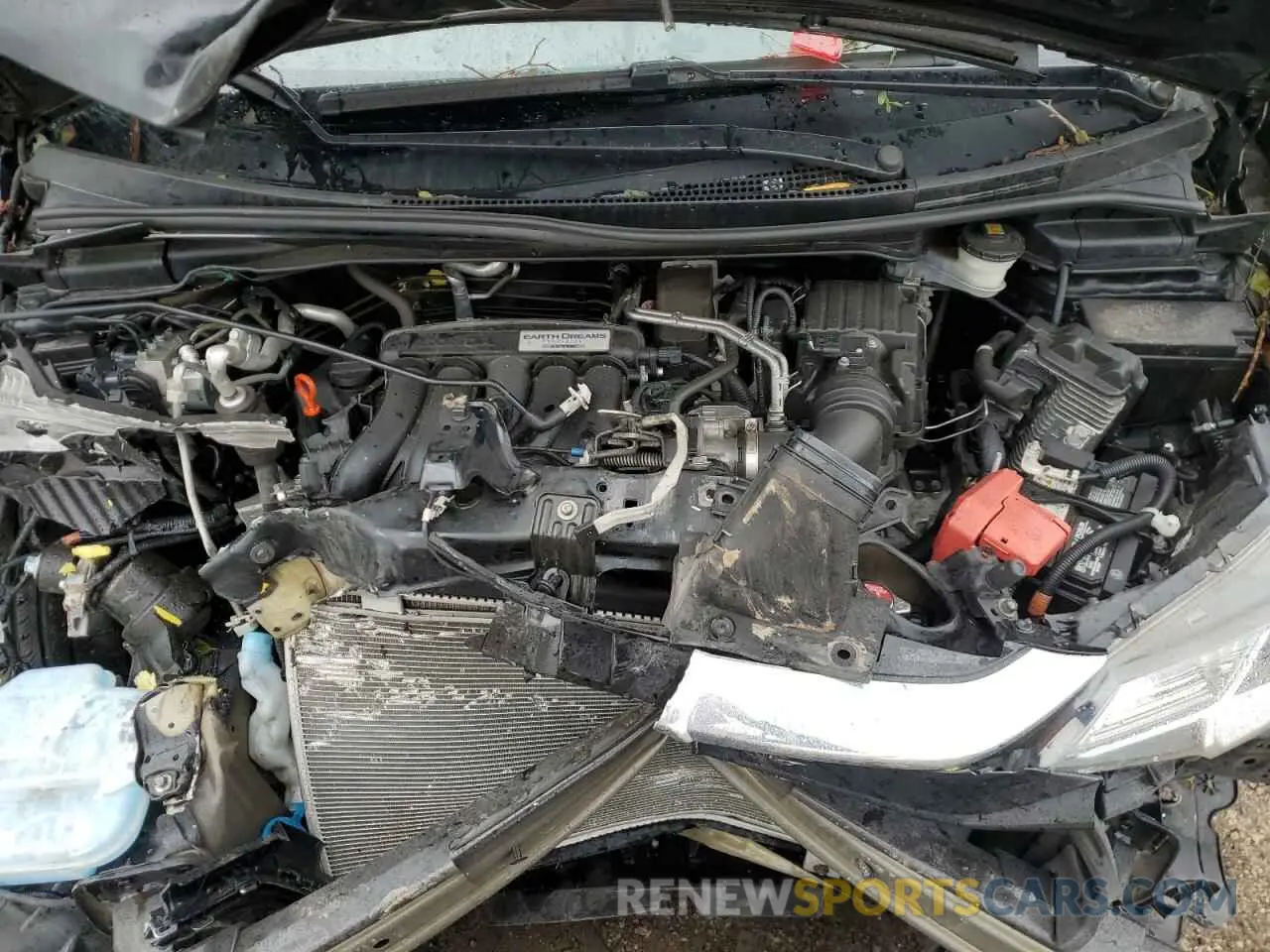 11 Photograph of a damaged car 3HGGK5H43KM742410 HONDA FIT 2019