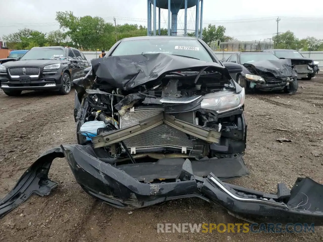 5 Photograph of a damaged car 3HGGK5H43KM742410 HONDA FIT 2019