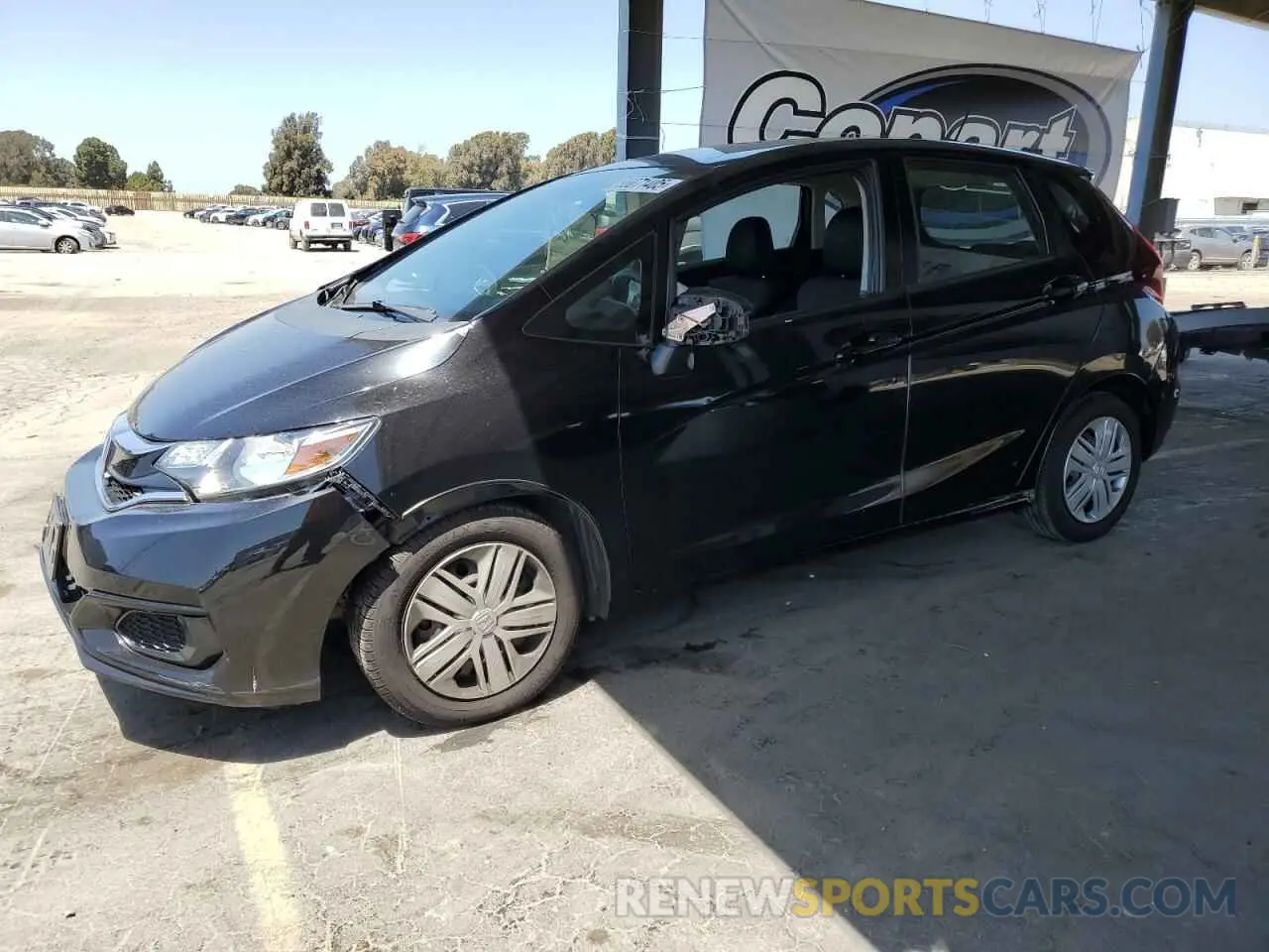 1 Photograph of a damaged car 3HGGK5H44KM700683 HONDA FIT 2019