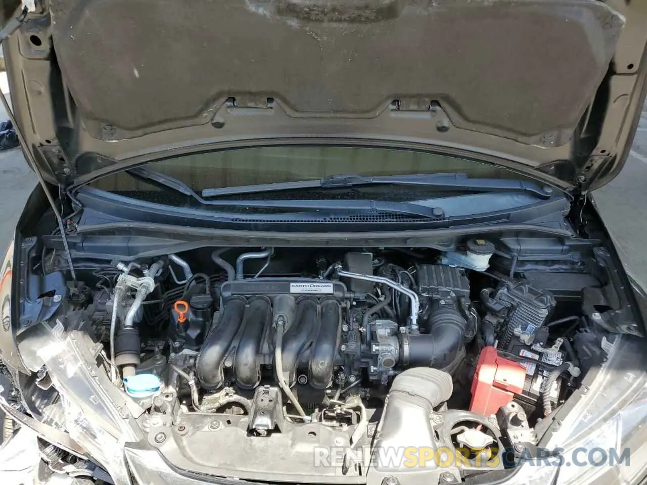 11 Photograph of a damaged car 3HGGK5H44KM700683 HONDA FIT 2019