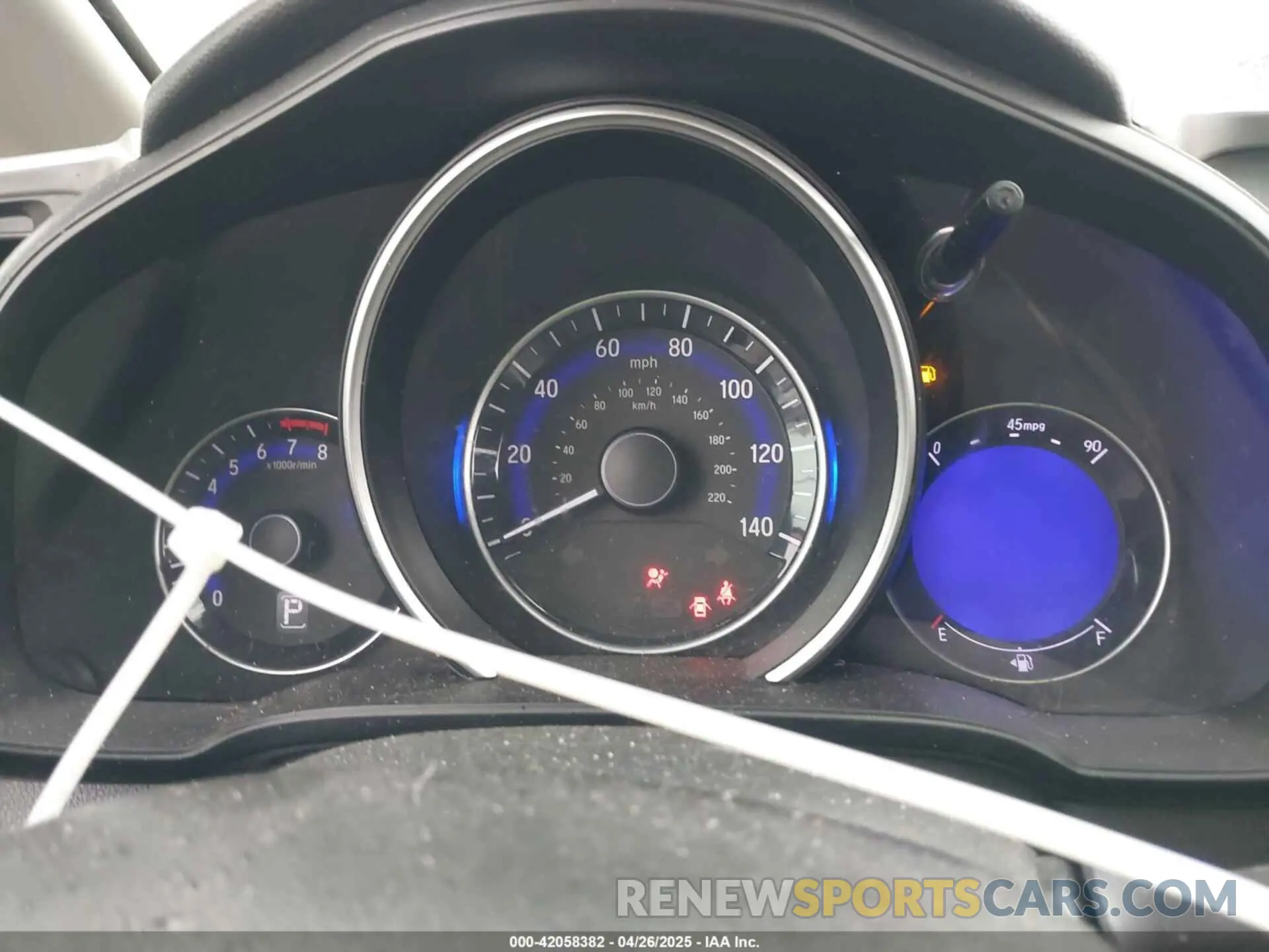 7 Photograph of a damaged car 3HGGK5H44KM703289 HONDA FIT 2019