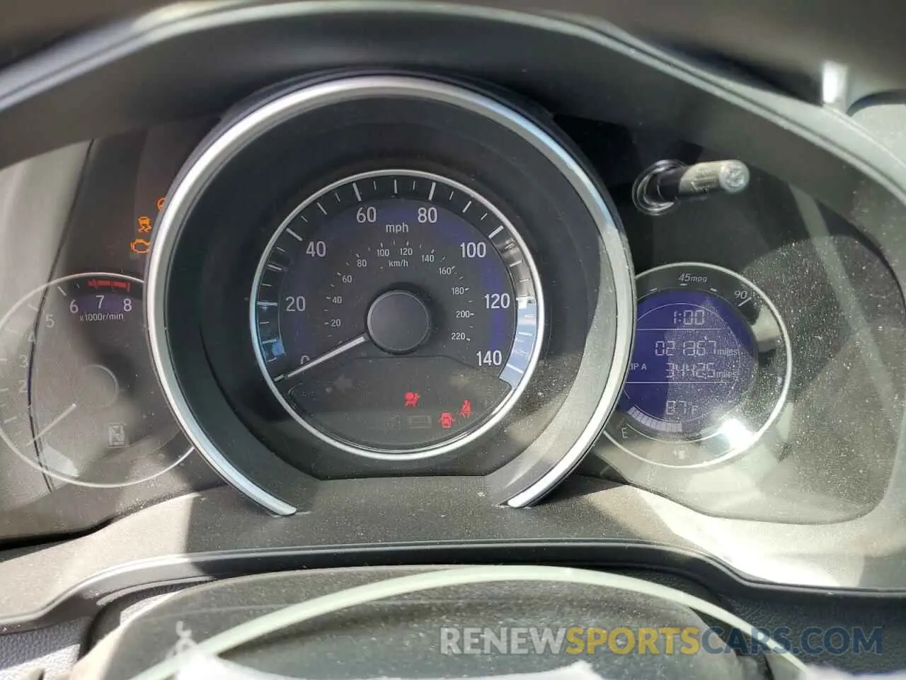 9 Photograph of a damaged car 3HGGK5H44KM713773 HONDA FIT 2019