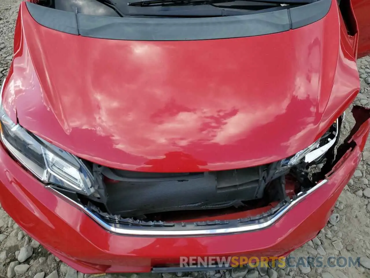 11 Photograph of a damaged car 3HGGK5H44KM723848 HONDA FIT 2019