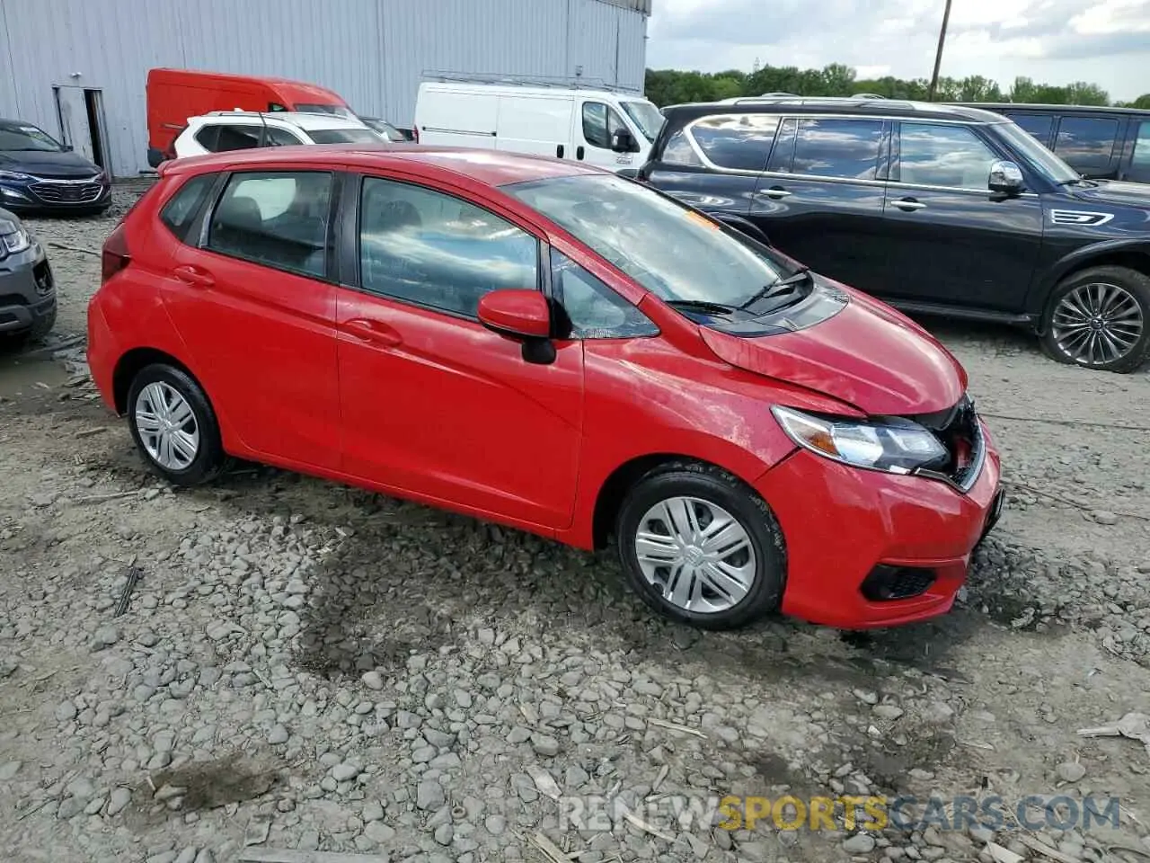 4 Photograph of a damaged car 3HGGK5H44KM723848 HONDA FIT 2019