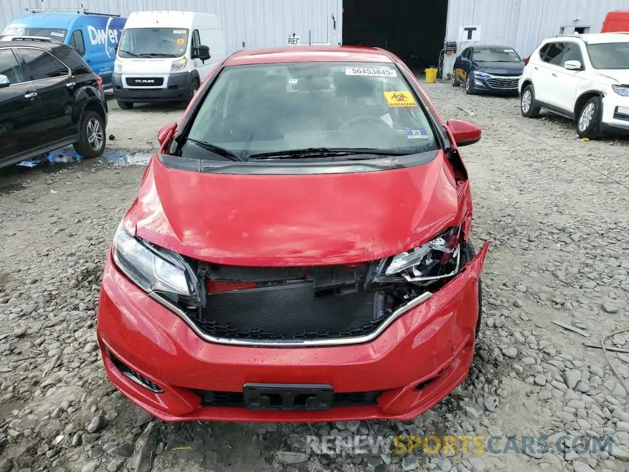 5 Photograph of a damaged car 3HGGK5H44KM723848 HONDA FIT 2019