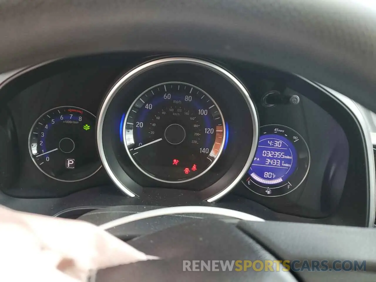 9 Photograph of a damaged car 3HGGK5H44KM723848 HONDA FIT 2019