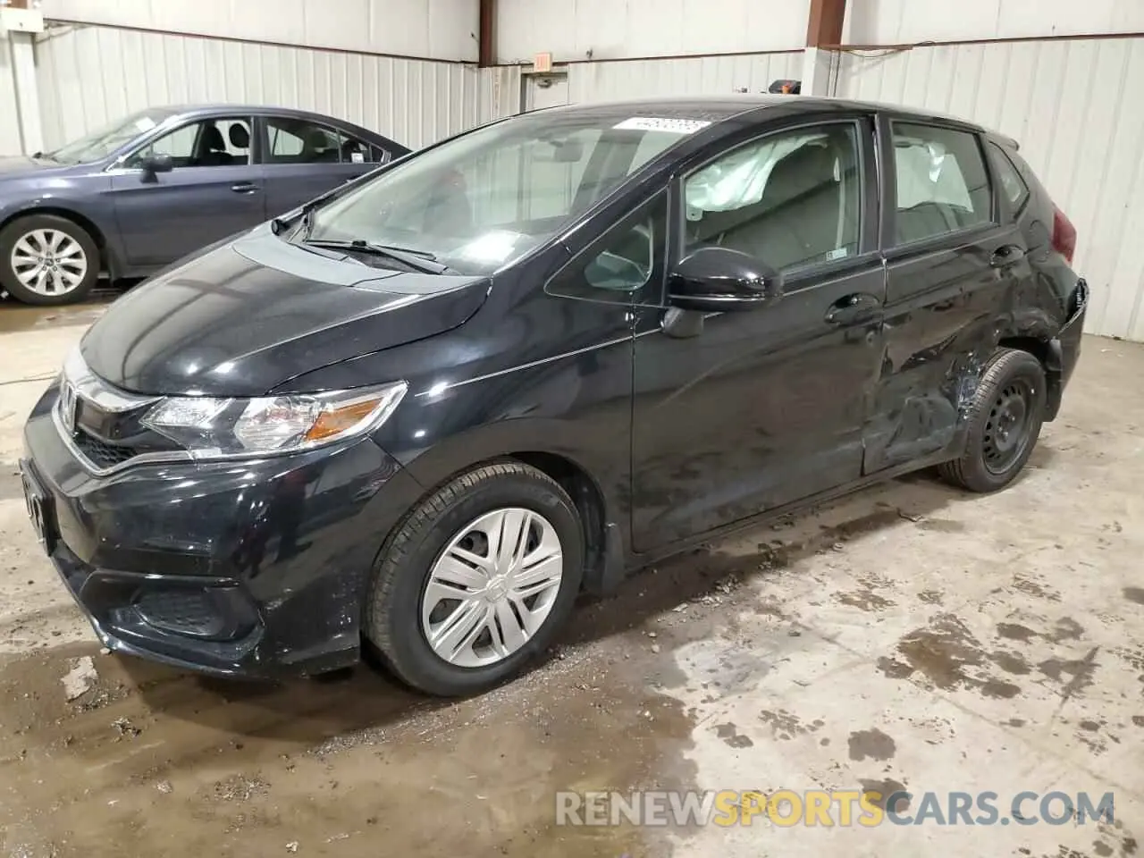 1 Photograph of a damaged car 3HGGK5H44KM724840 HONDA FIT 2019