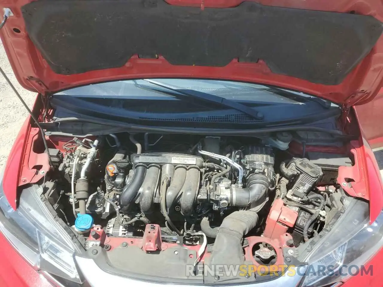 11 Photograph of a damaged car 3HGGK5H44KM725891 HONDA FIT 2019