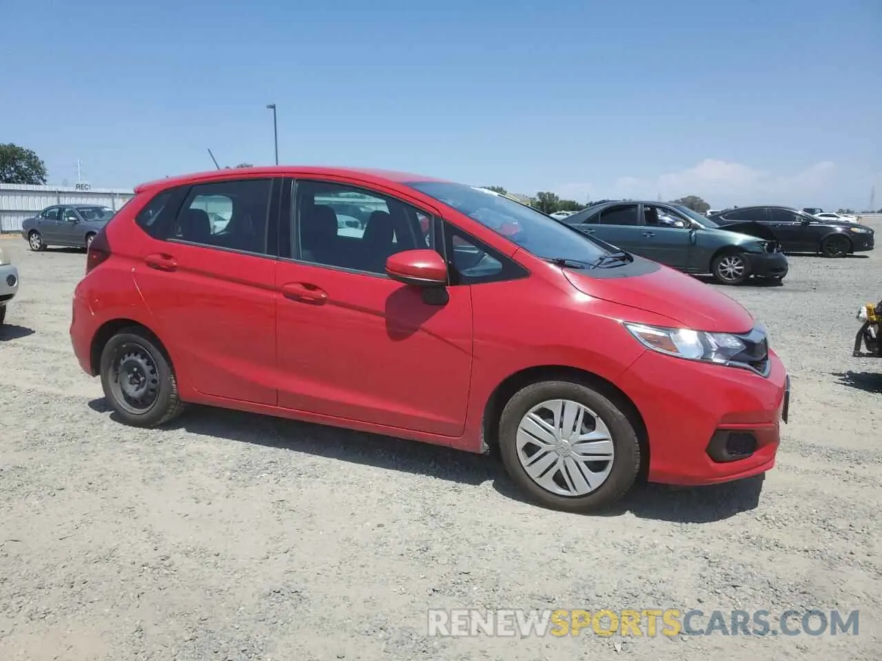 4 Photograph of a damaged car 3HGGK5H44KM725891 HONDA FIT 2019