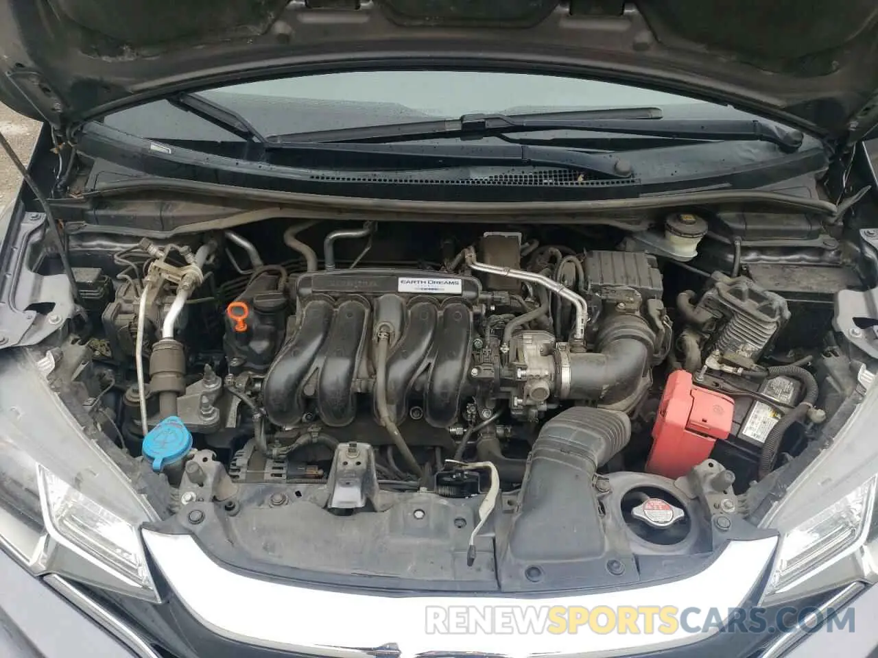 13 Photograph of a damaged car 3HGGK5H44KM744621 HONDA FIT 2019