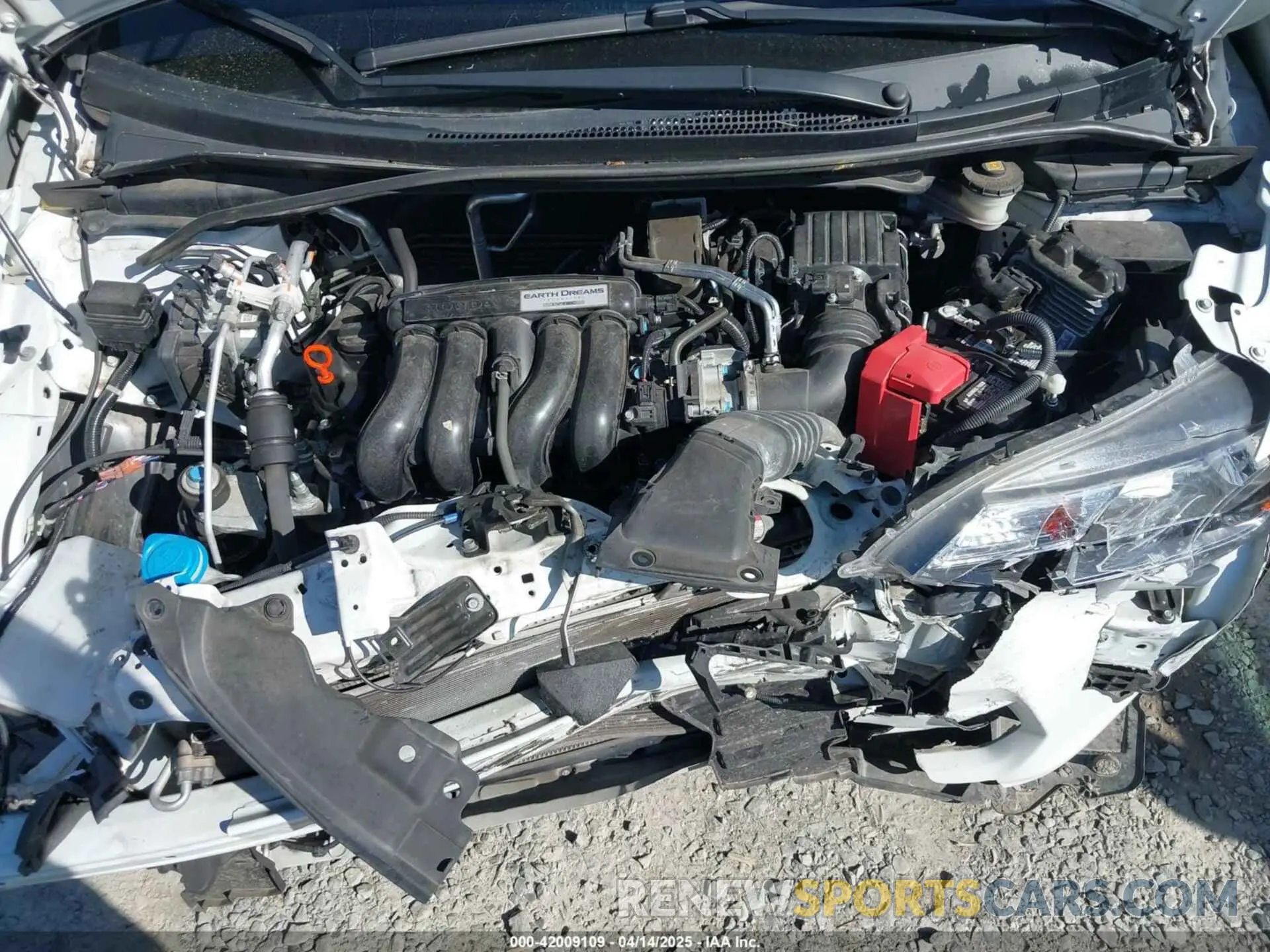10 Photograph of a damaged car 3HGGK5H45KM702104 HONDA FIT 2019