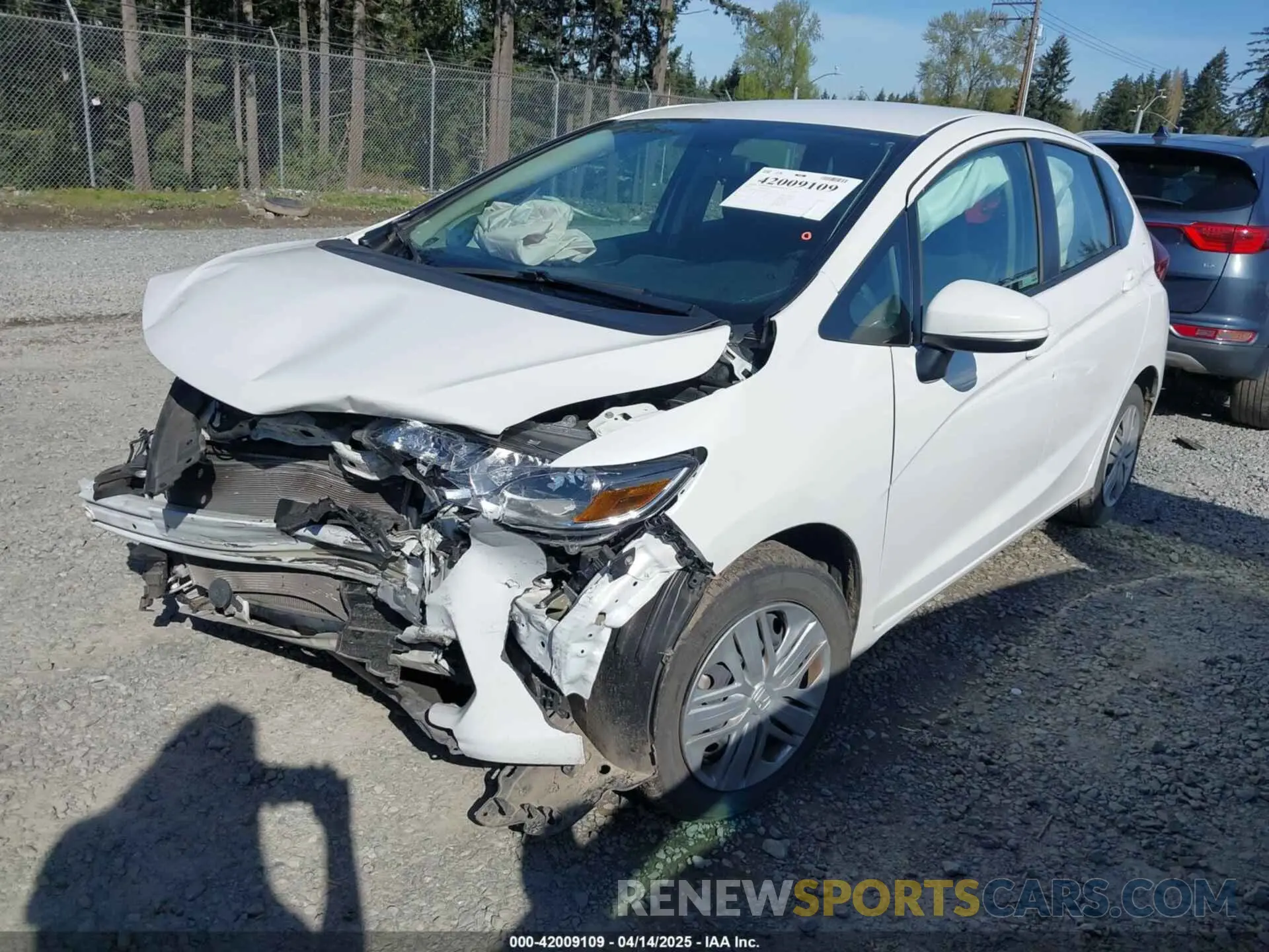 2 Photograph of a damaged car 3HGGK5H45KM702104 HONDA FIT 2019