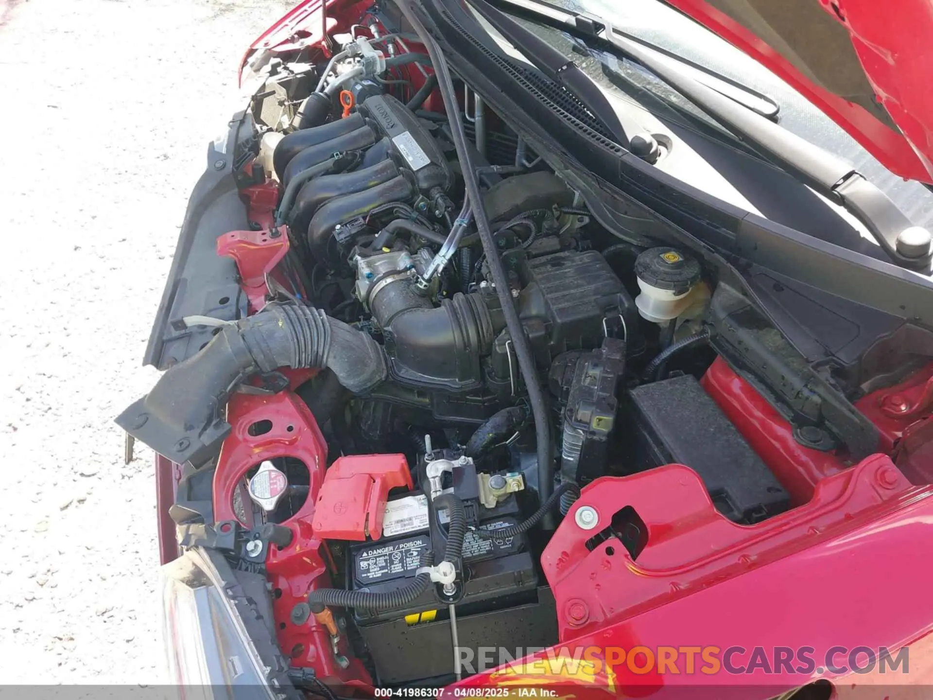 10 Photograph of a damaged car 3HGGK5H45KM744420 HONDA FIT 2019