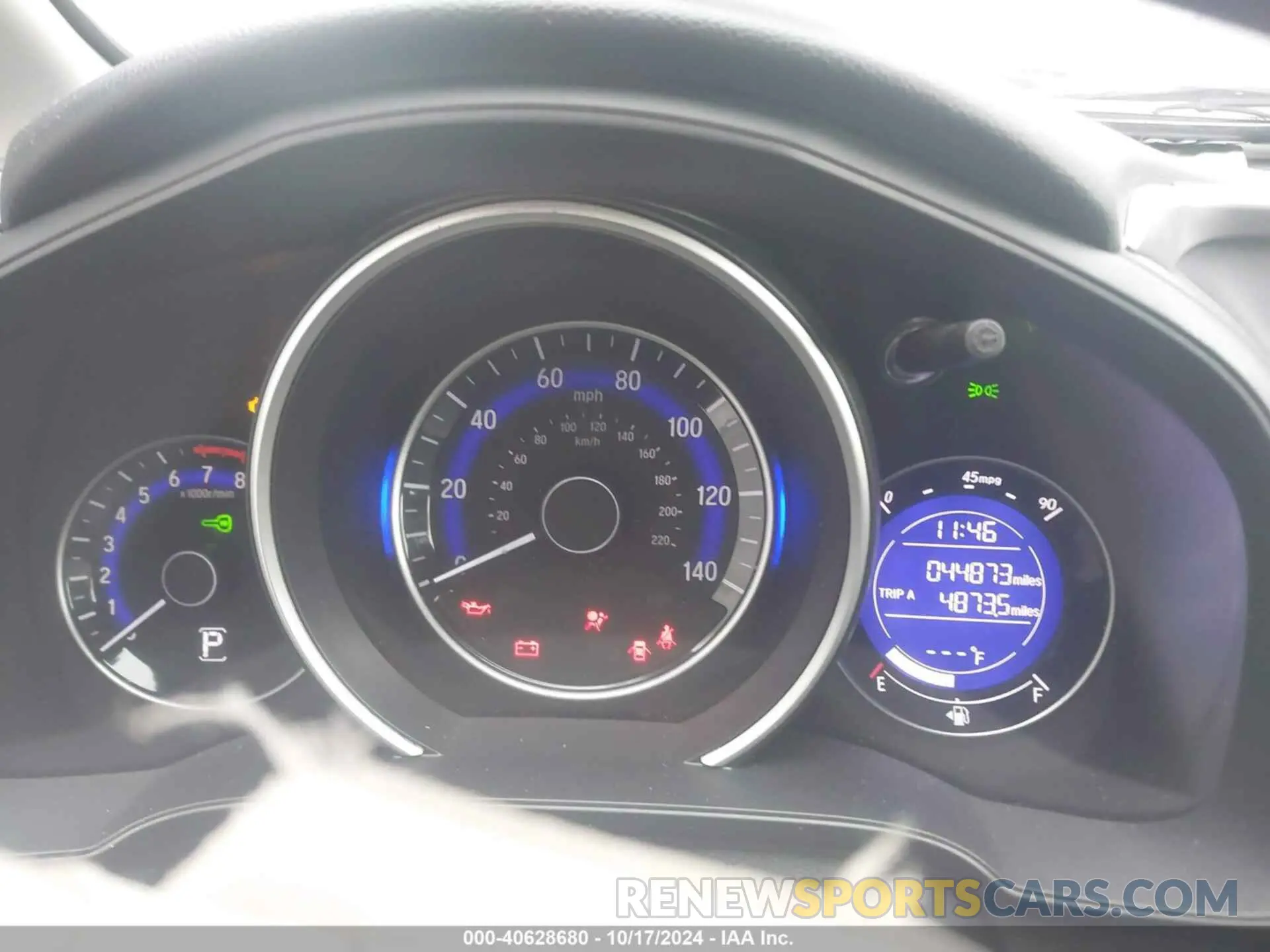 16 Photograph of a damaged car 3HGGK5H45KM745759 HONDA FIT 2019