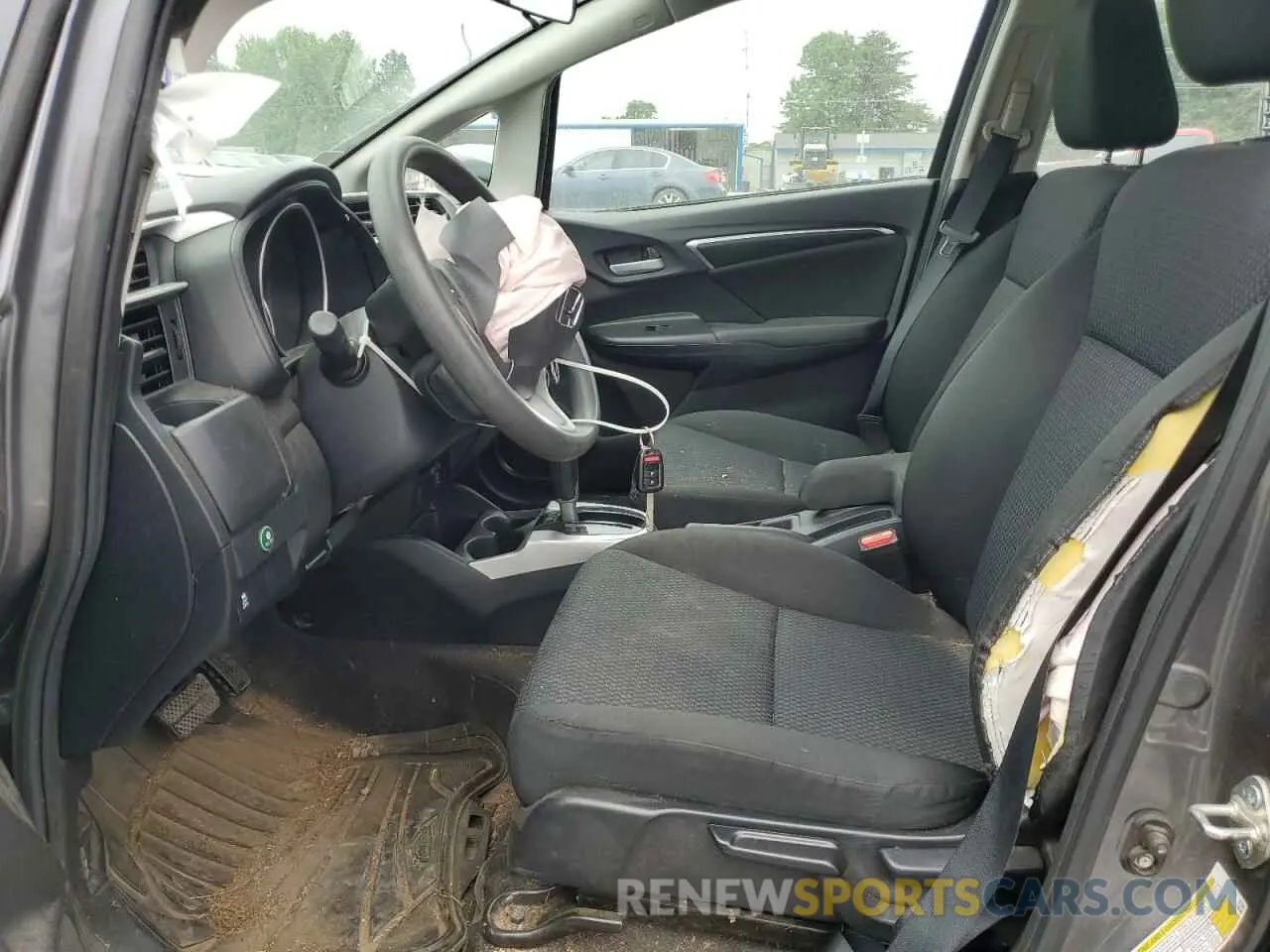 7 Photograph of a damaged car 3HGGK5H45KM745843 HONDA FIT 2019