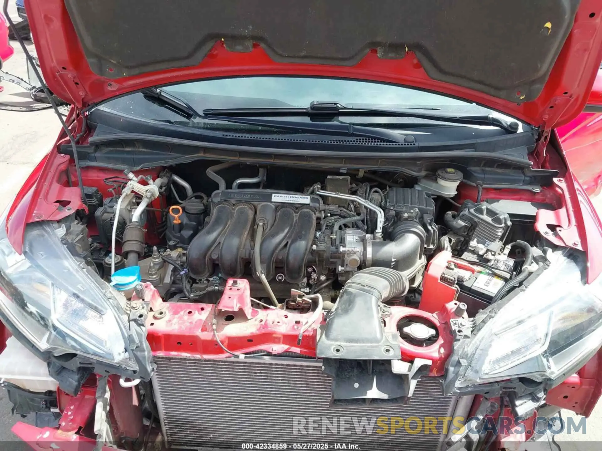 10 Photograph of a damaged car 3HGGK5H46KM710969 HONDA FIT 2019