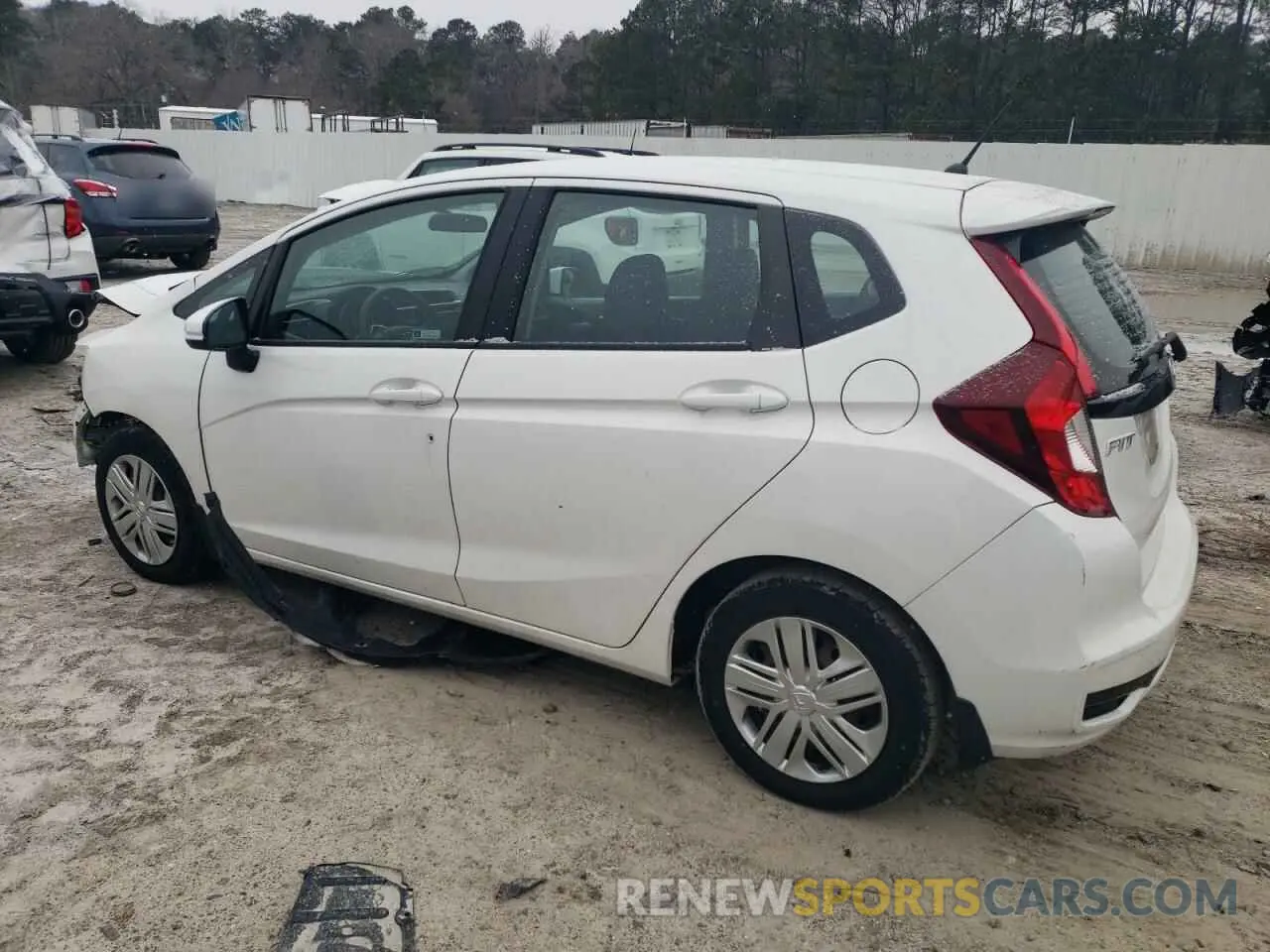 2 Photograph of a damaged car 3HGGK5H46KM733801 HONDA FIT 2019